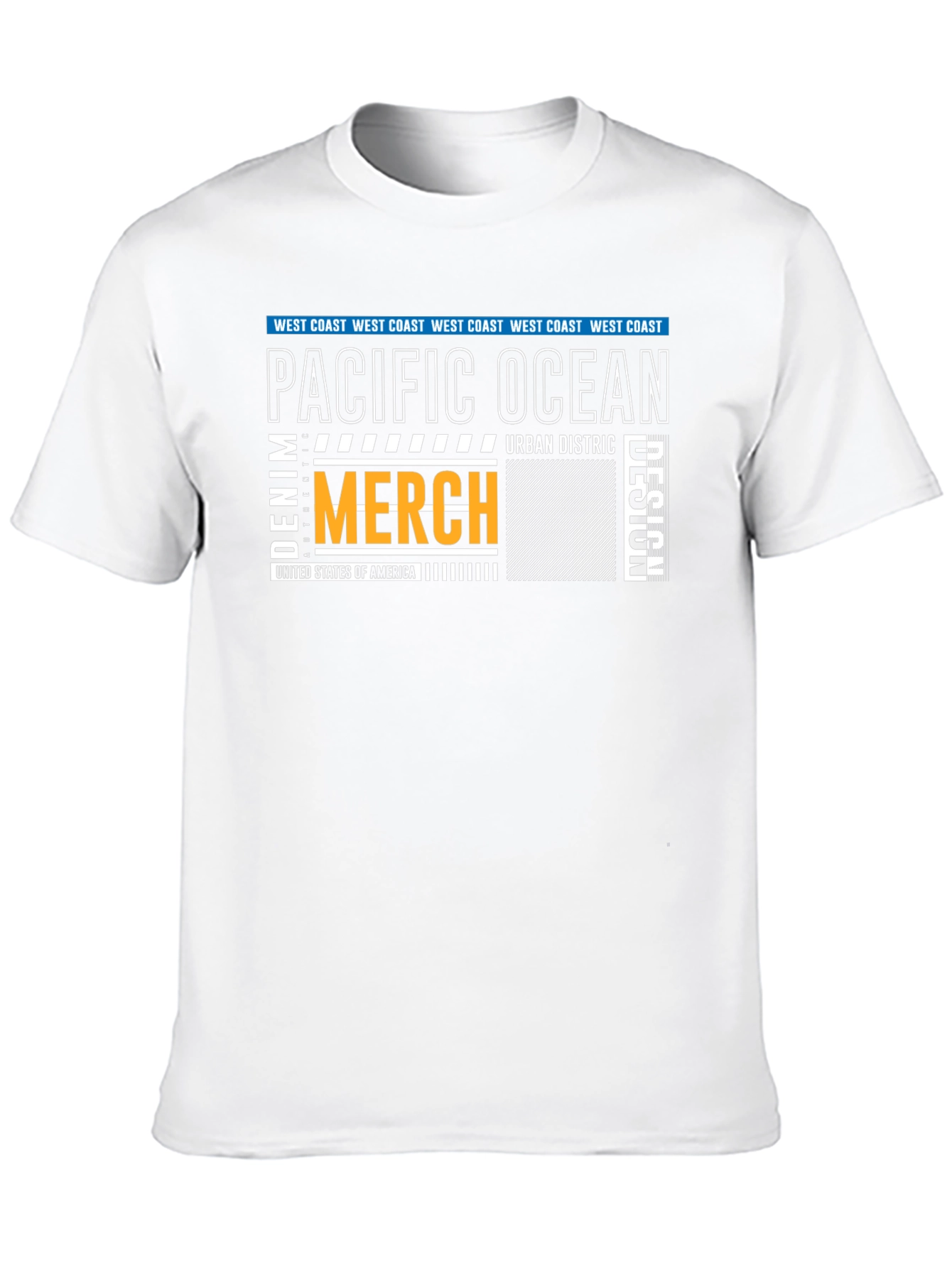 Pacific Ocean Graphic Print T-Shirt