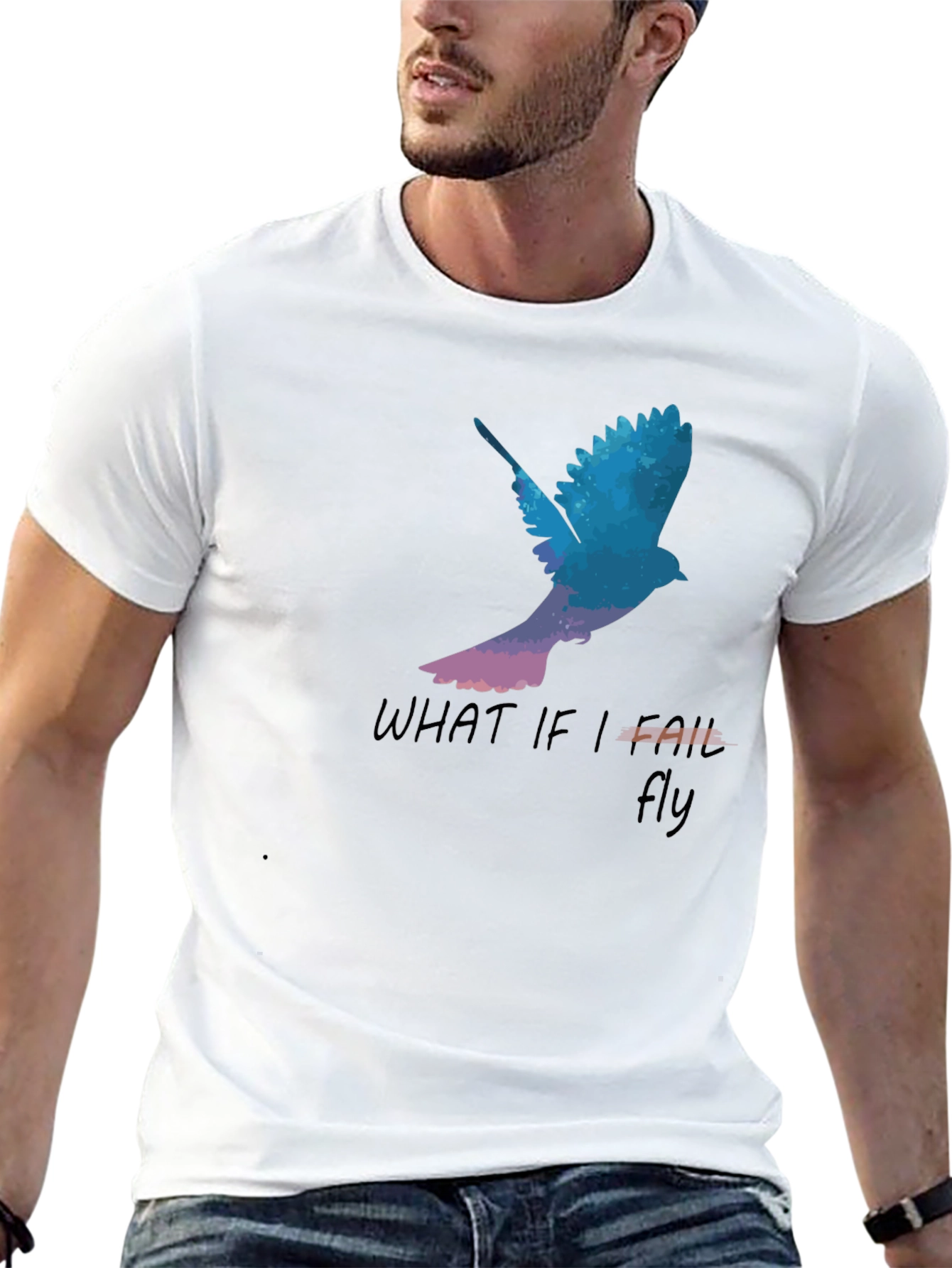 Dreamers Flight T-Shirt: What If I Can Fly