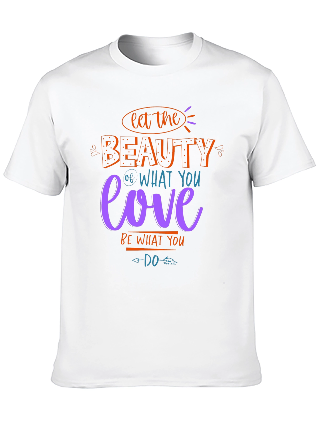 Beauty Love Graphic T-Shirt - Inspirational Tee