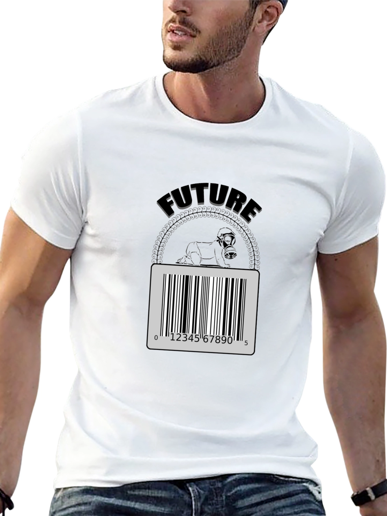 Future Barcode T-Shirt