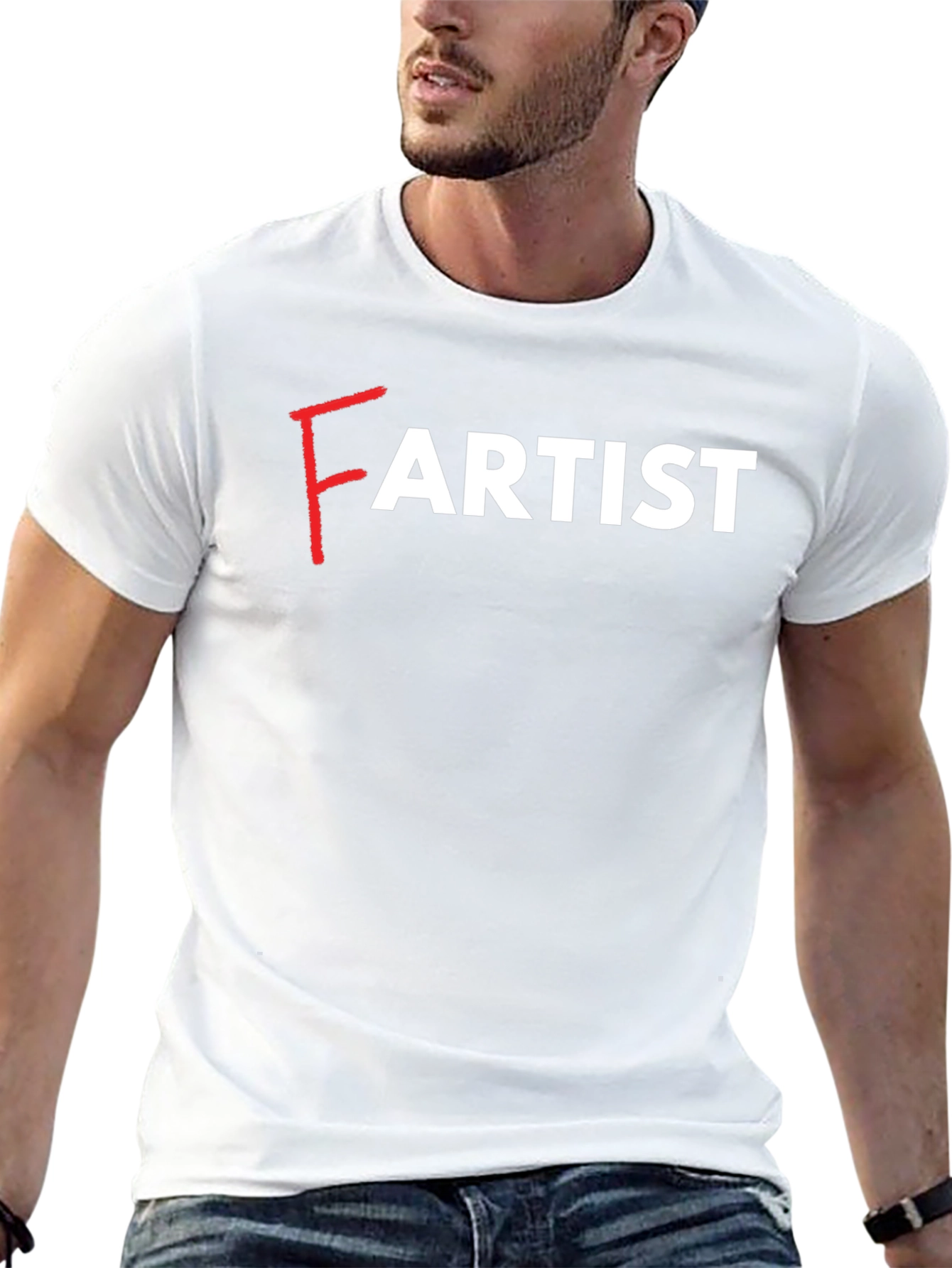 Fartist Graphic Tee - Black Novelty T-Shirt