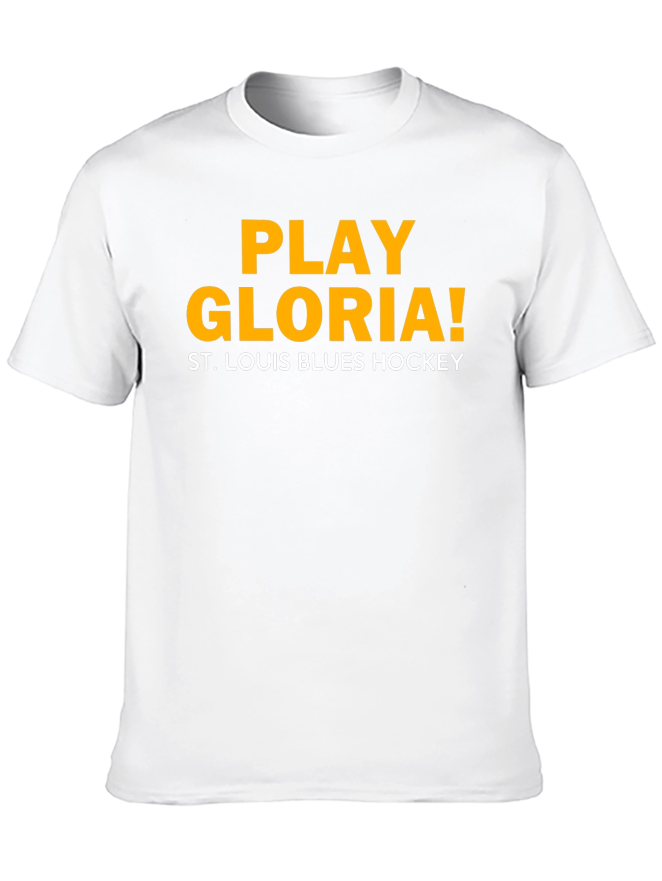 St. Louis Blues Hockey Play Gloria T-Shirt