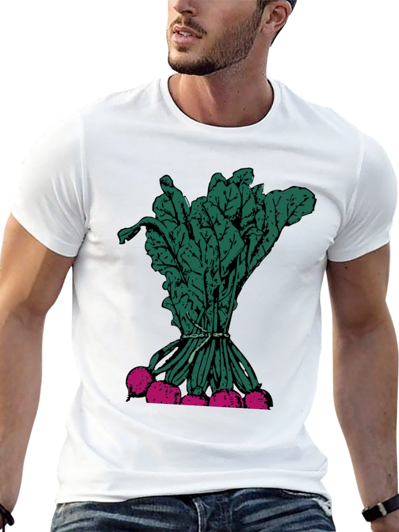 Radish Bunch Graphic Tee - Fresh Produce Style