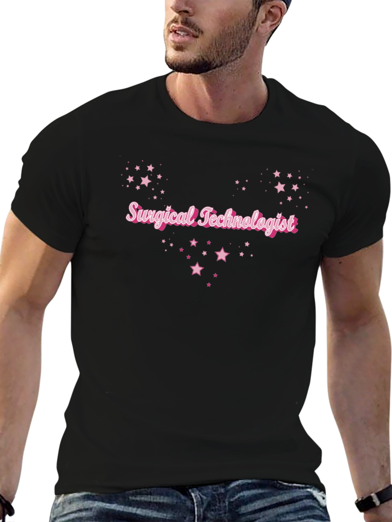 Surgical Technologist Starry Heart T-Shirt