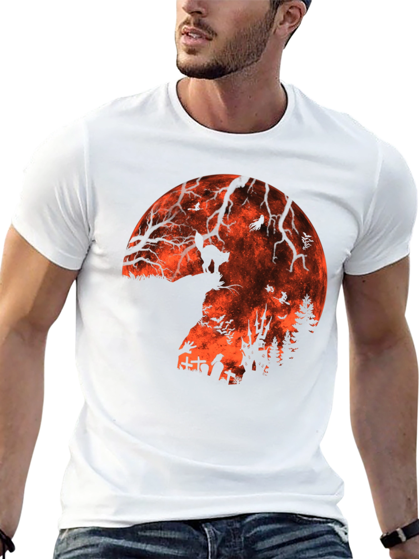Halloween Moon T-Shirt