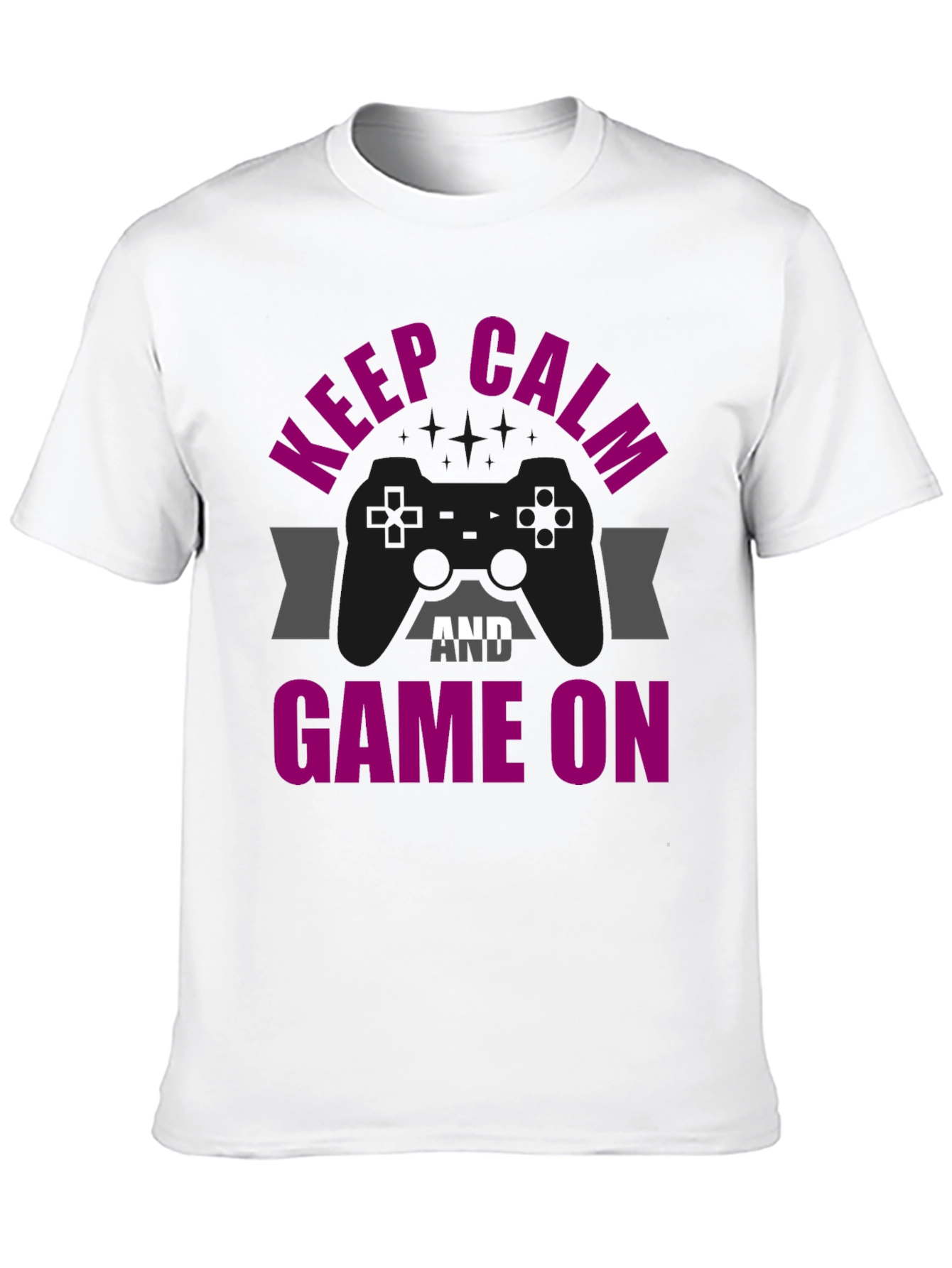 Keep Calm and Game On T-Shirt