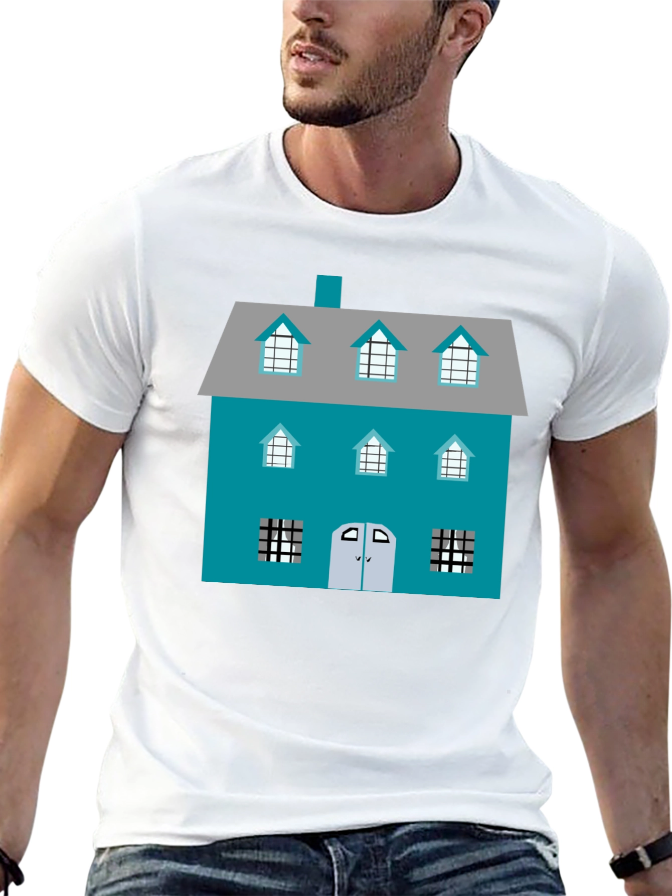 House Graphic Tee - Architect Gift