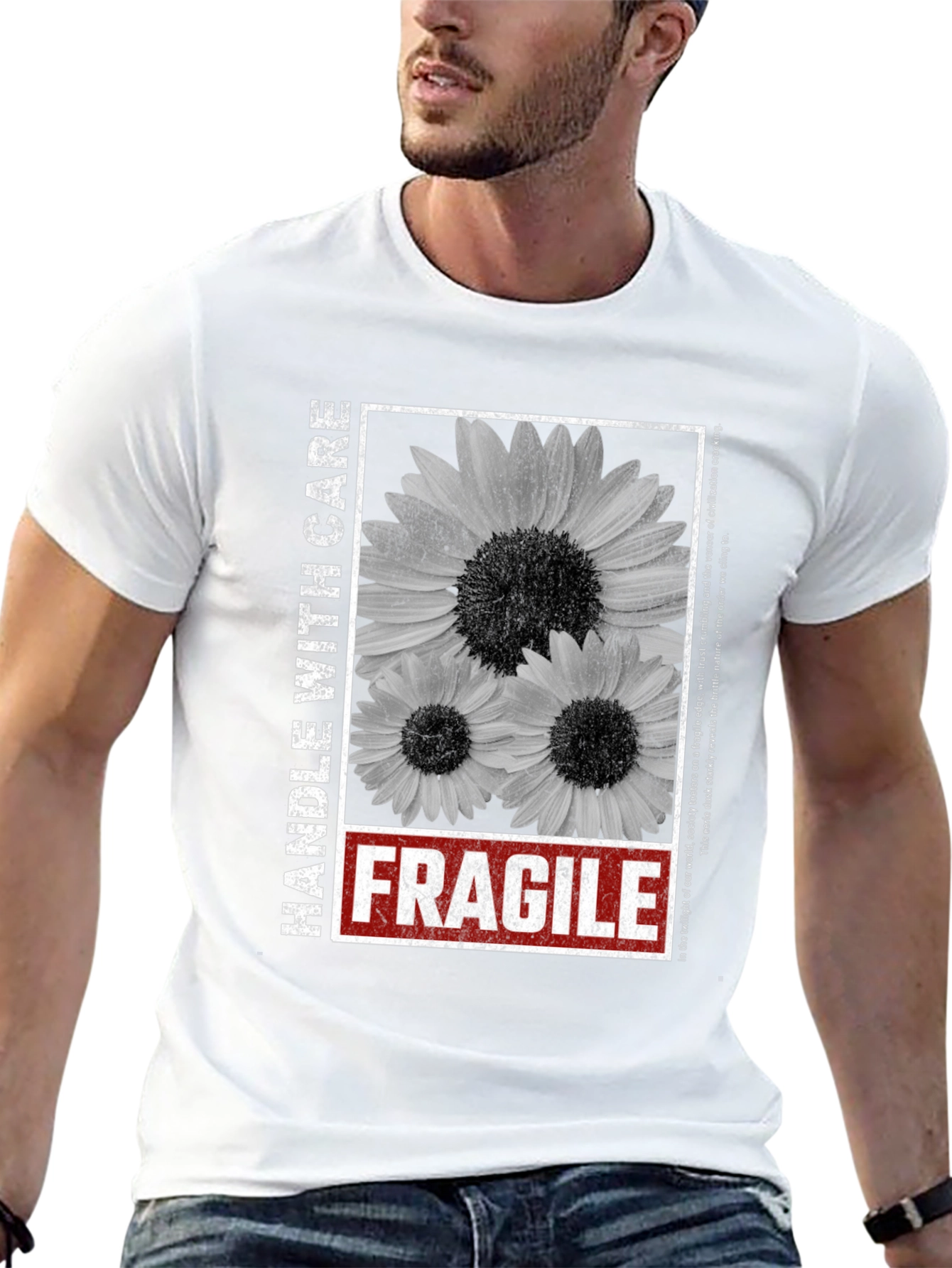 Fragile Graphic Tee - Handle With Care Unisex T-Shirt