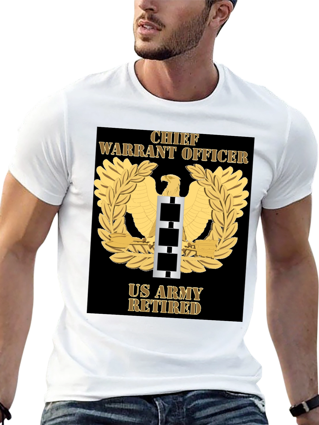 US Army Retired Chief Warrant Officer T-Shirt