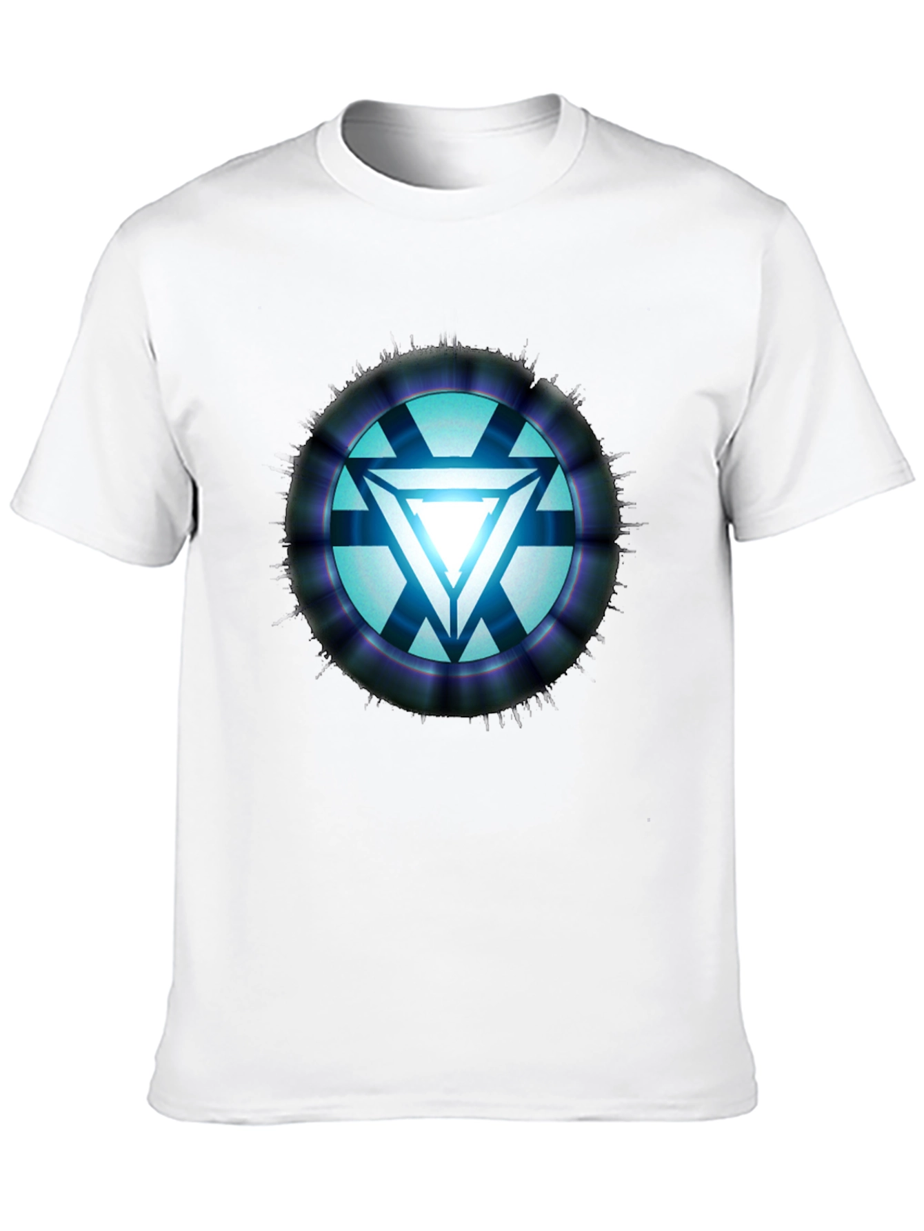 Arc Reactor Graphic T-Shirt - Sci-Fi Style