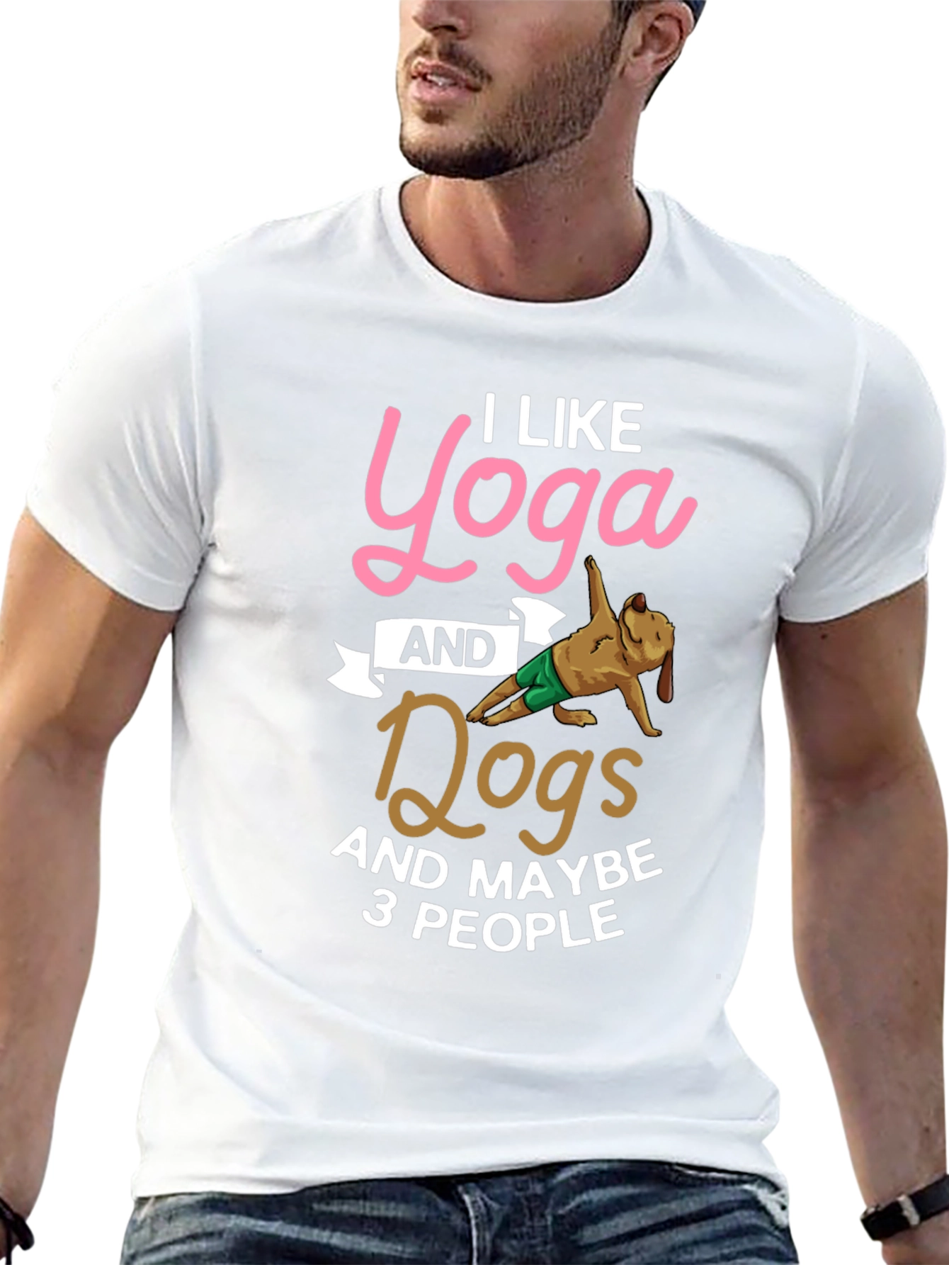 Yoga & Dogs Graphic Tee