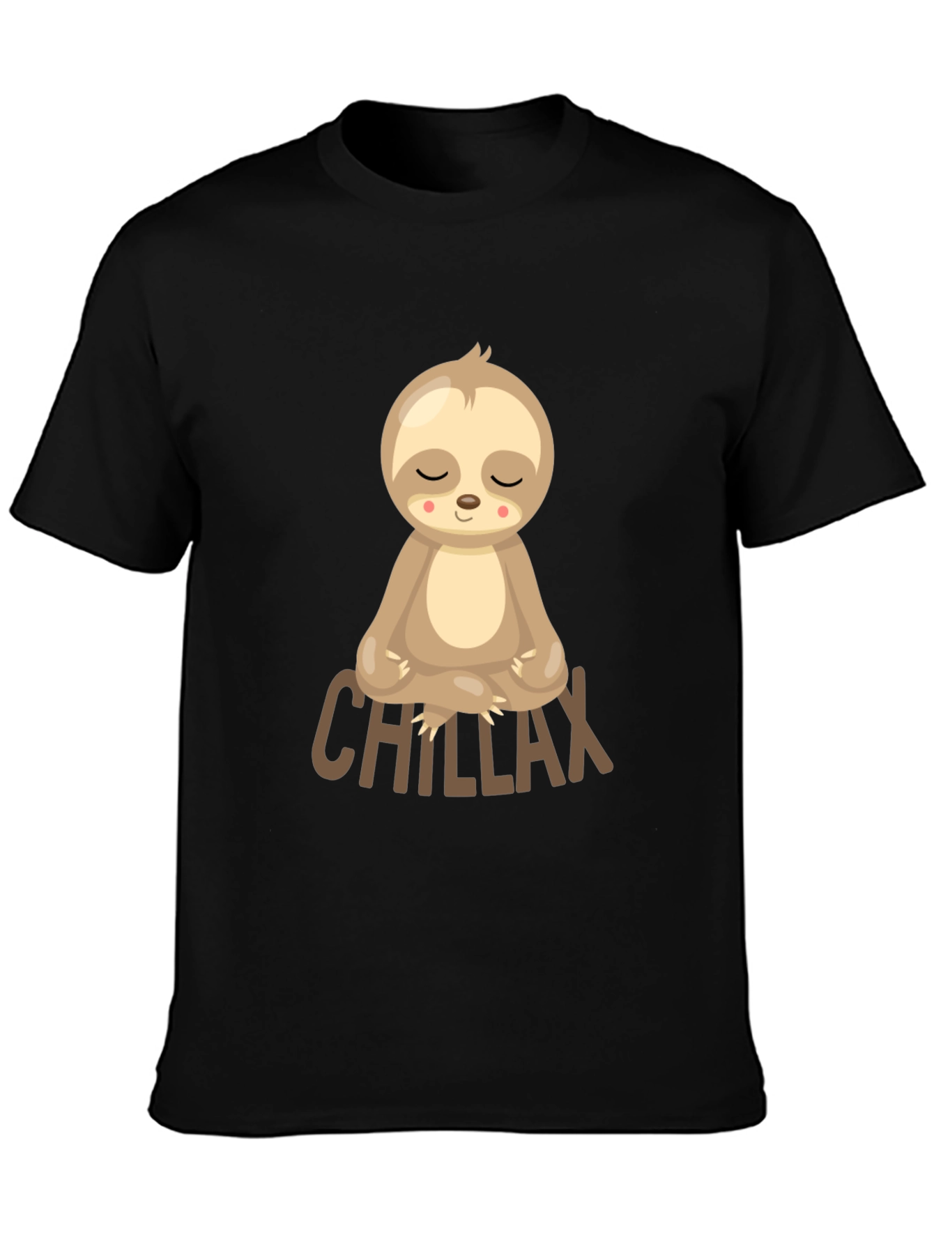 Chillax Sloth T-Shirt - Meditation & Relaxation Tee