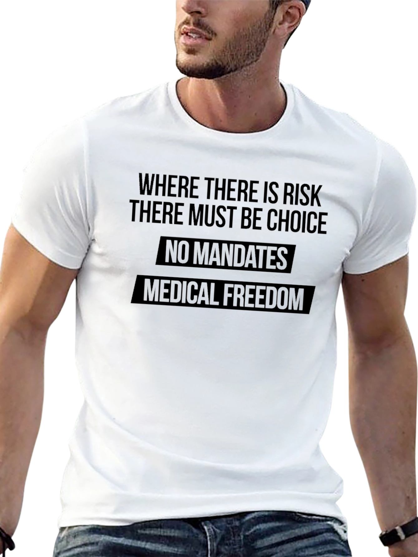 Medical Freedom T-Shirt - No Mandates Tee