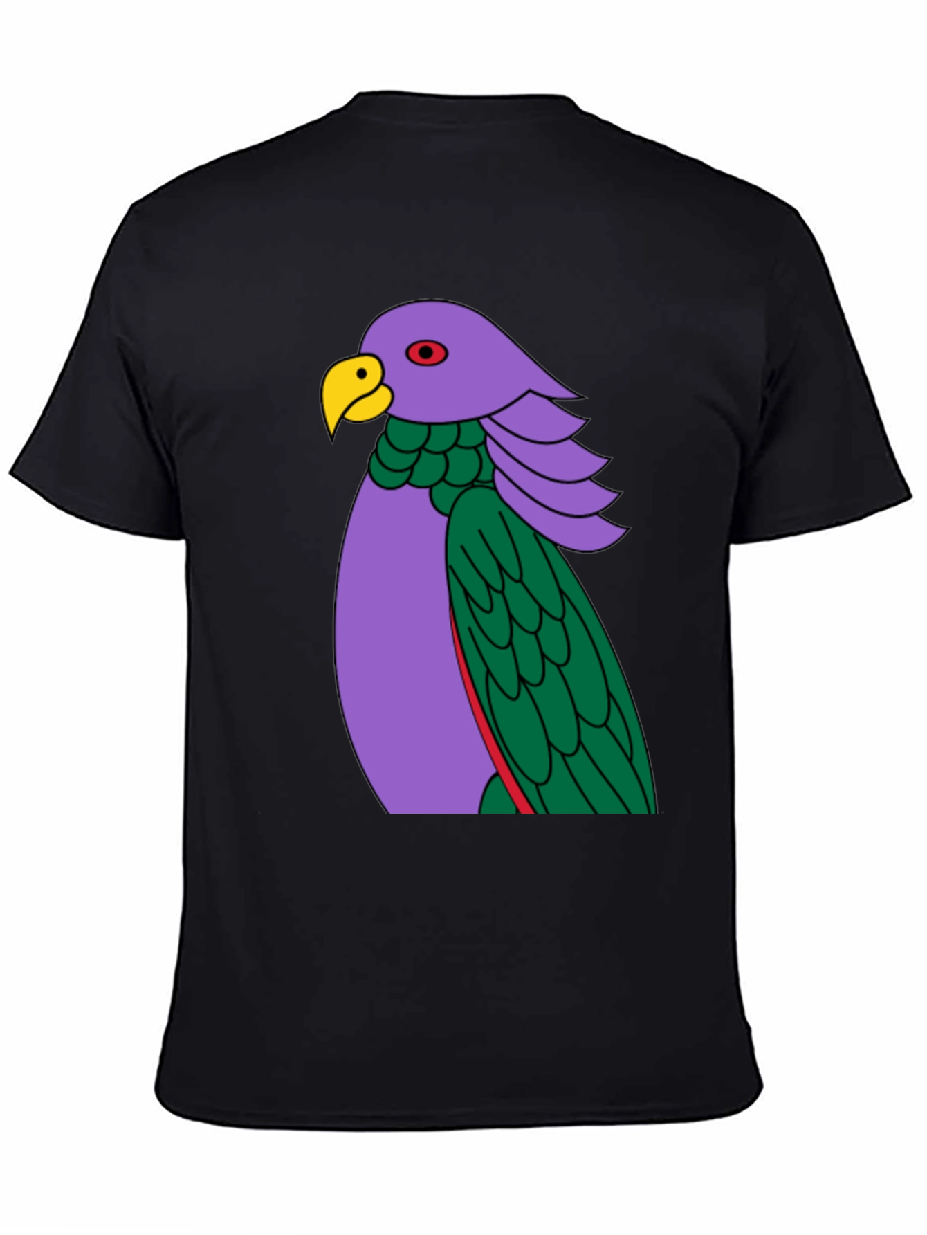 Parrot Graphic Tee - Unique Bird Design