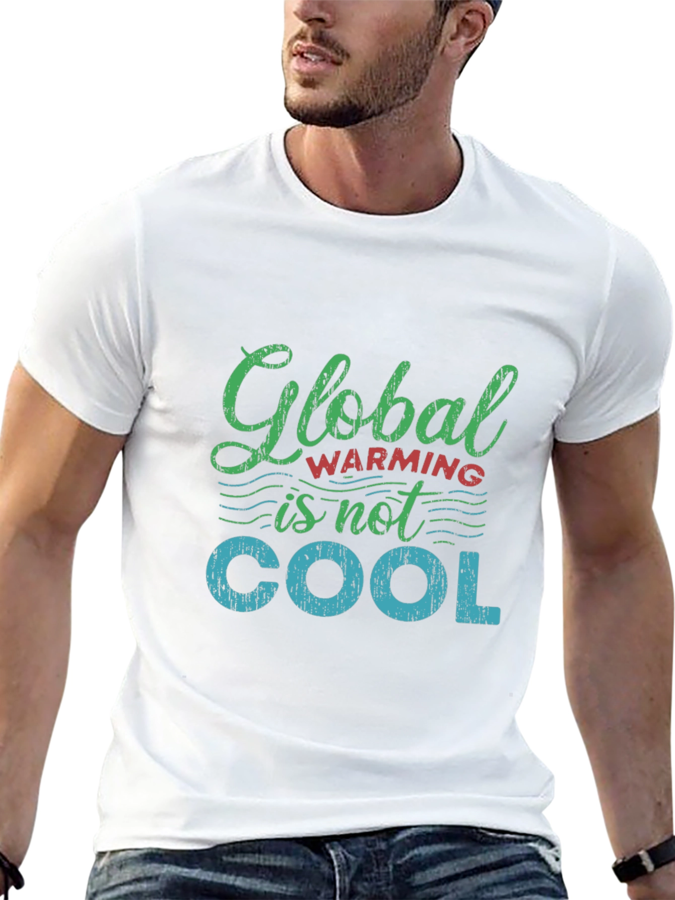 Global Warming is Not Cool Graphic Tee