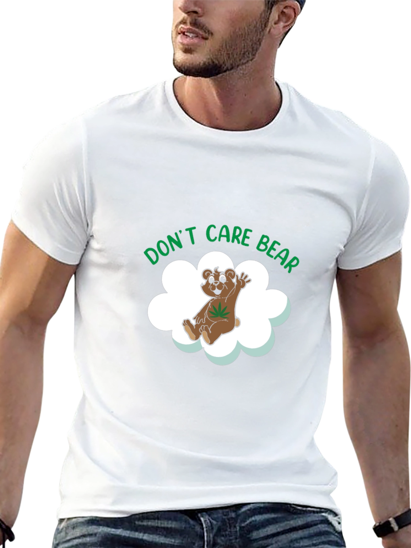 Dont Care Bear T-Shirt - Funny Graphic Tee