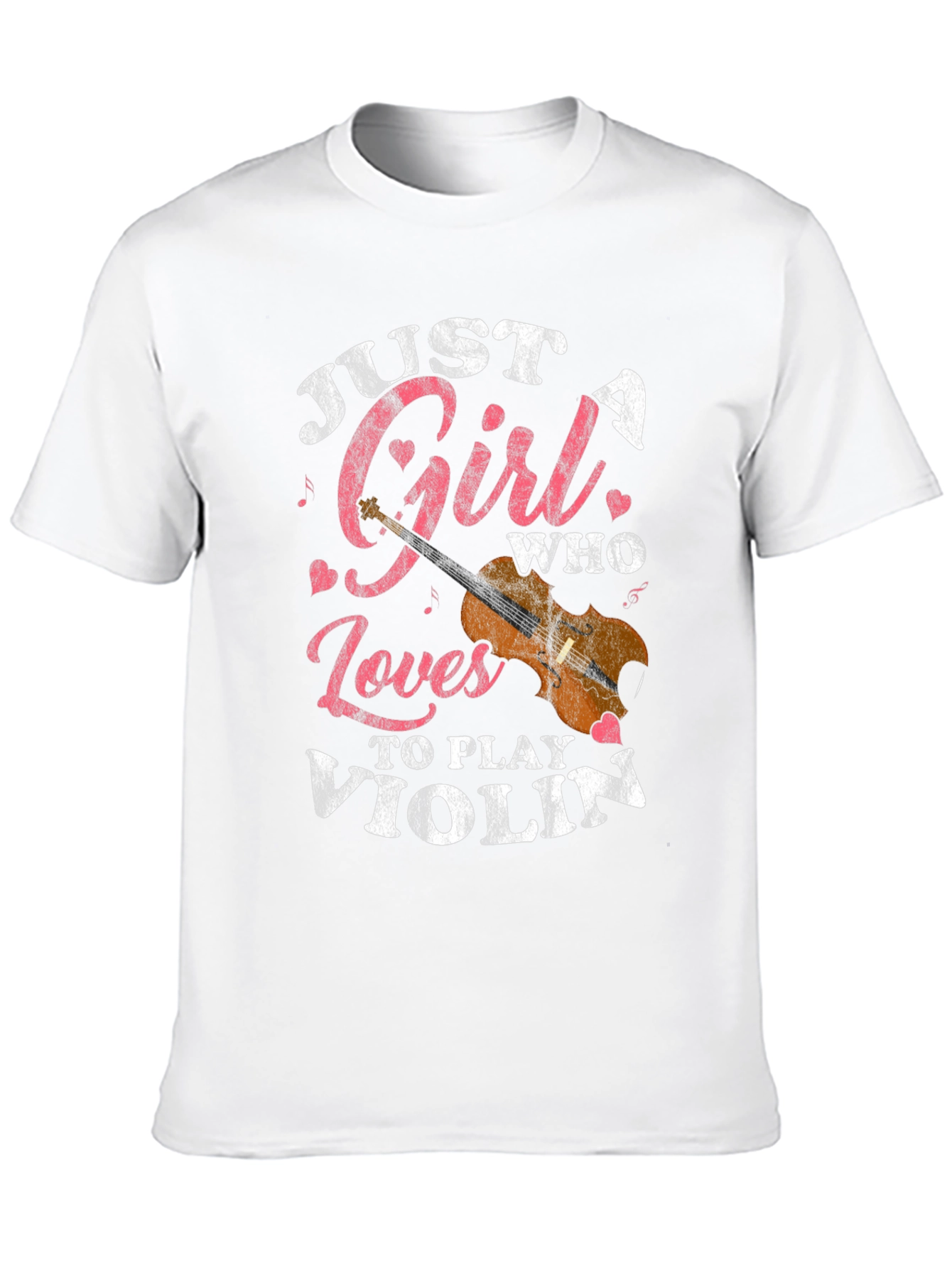 Just A Girl Who Loves To Play Violin T-Shirt