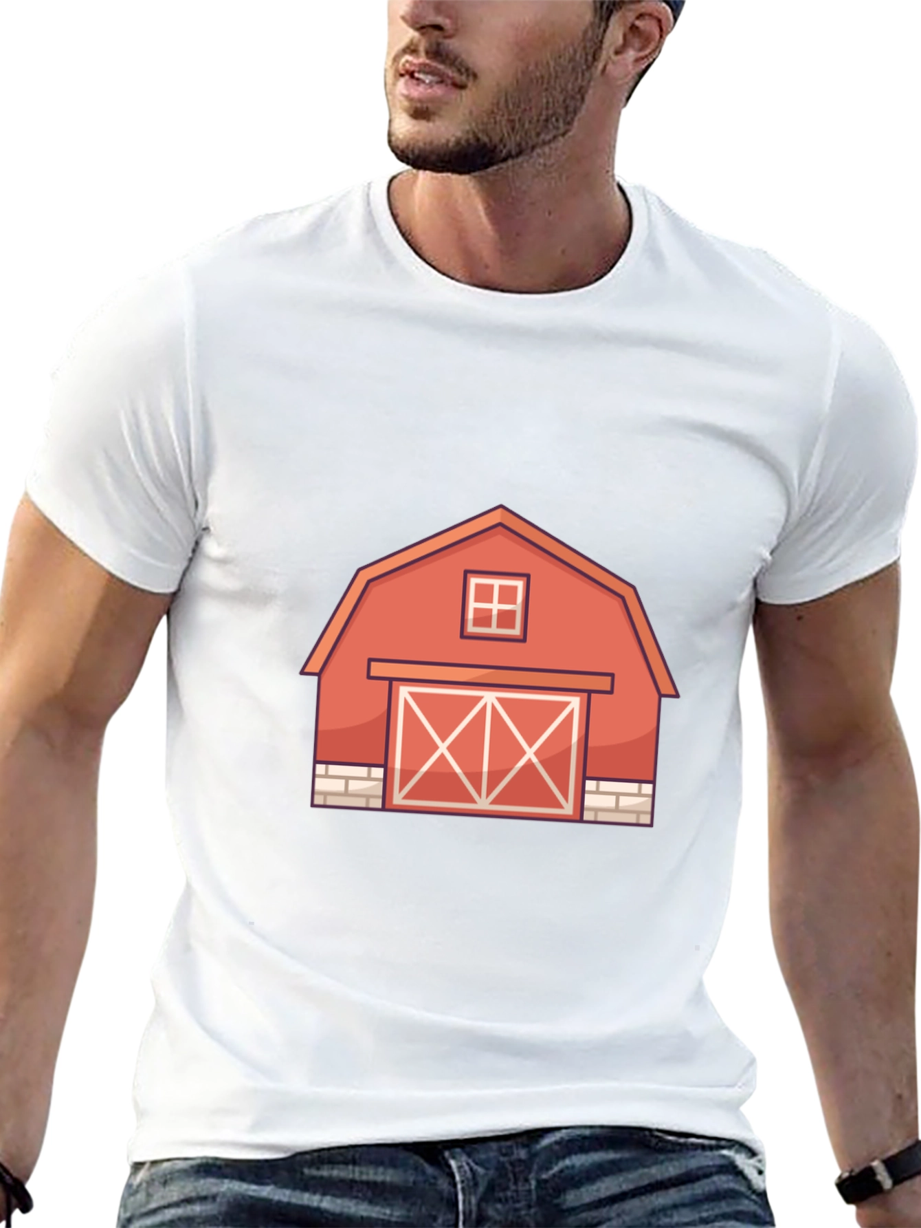 Barn Graphic Tee - Farmhouse Style T-Shirt