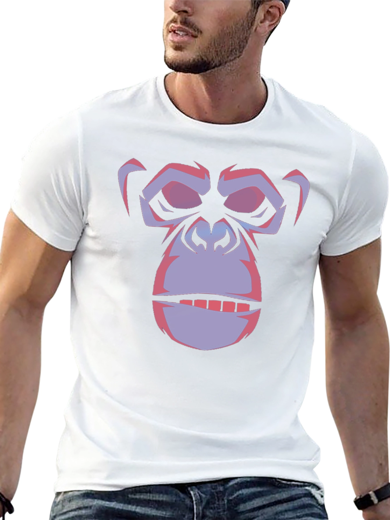 Primate Graphic Tee - Stylish Ape Design