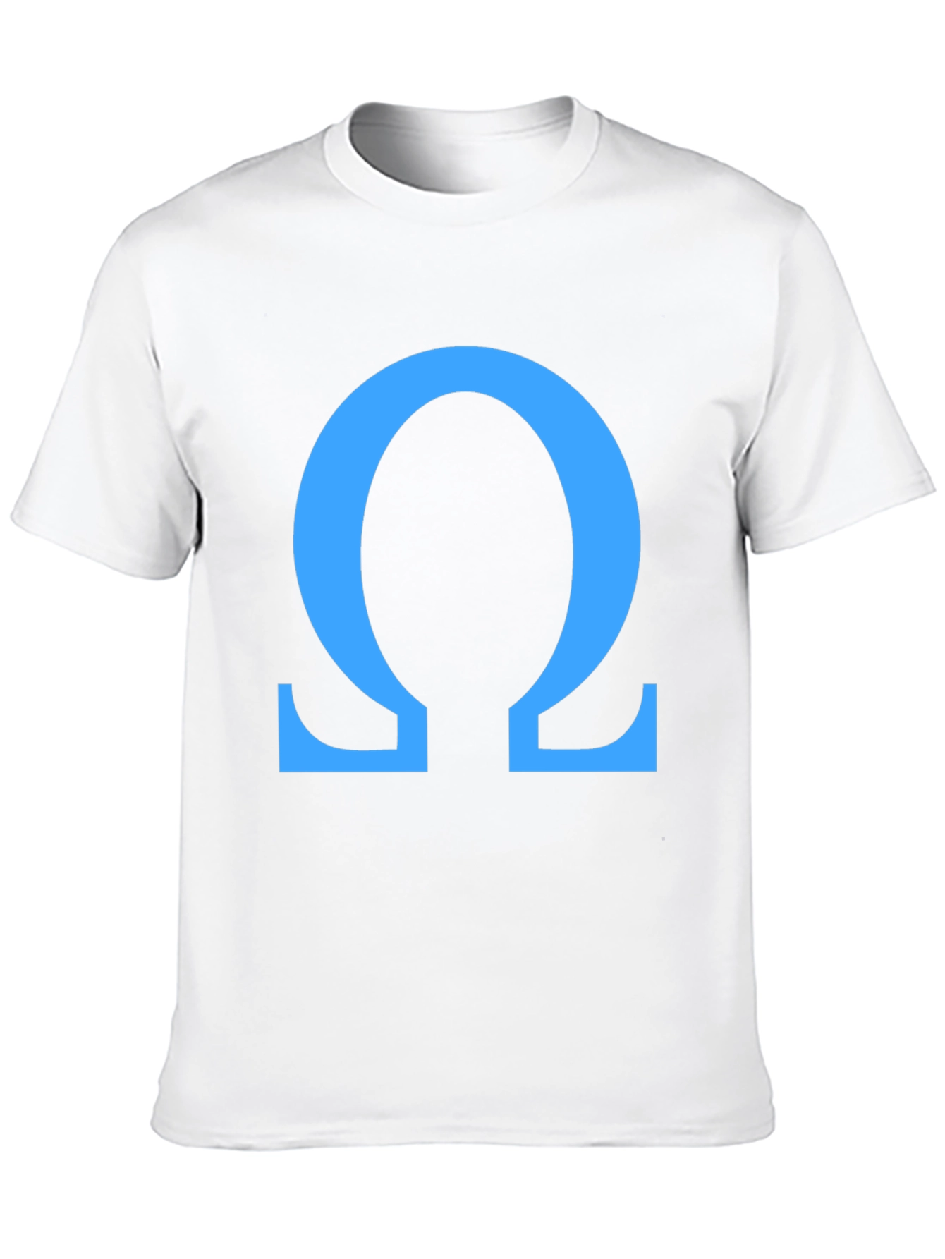 Omega Symbol T-Shirt - Stylish Greek Letter Tee