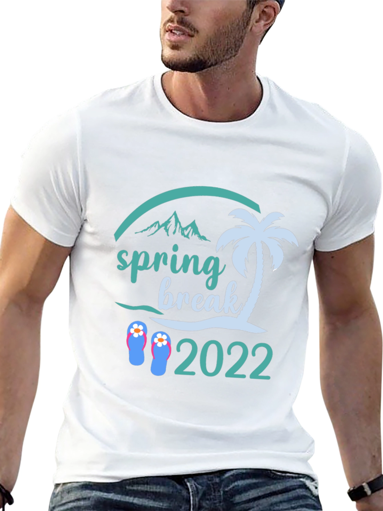 Spring Break 2022 Black Graphic Tee