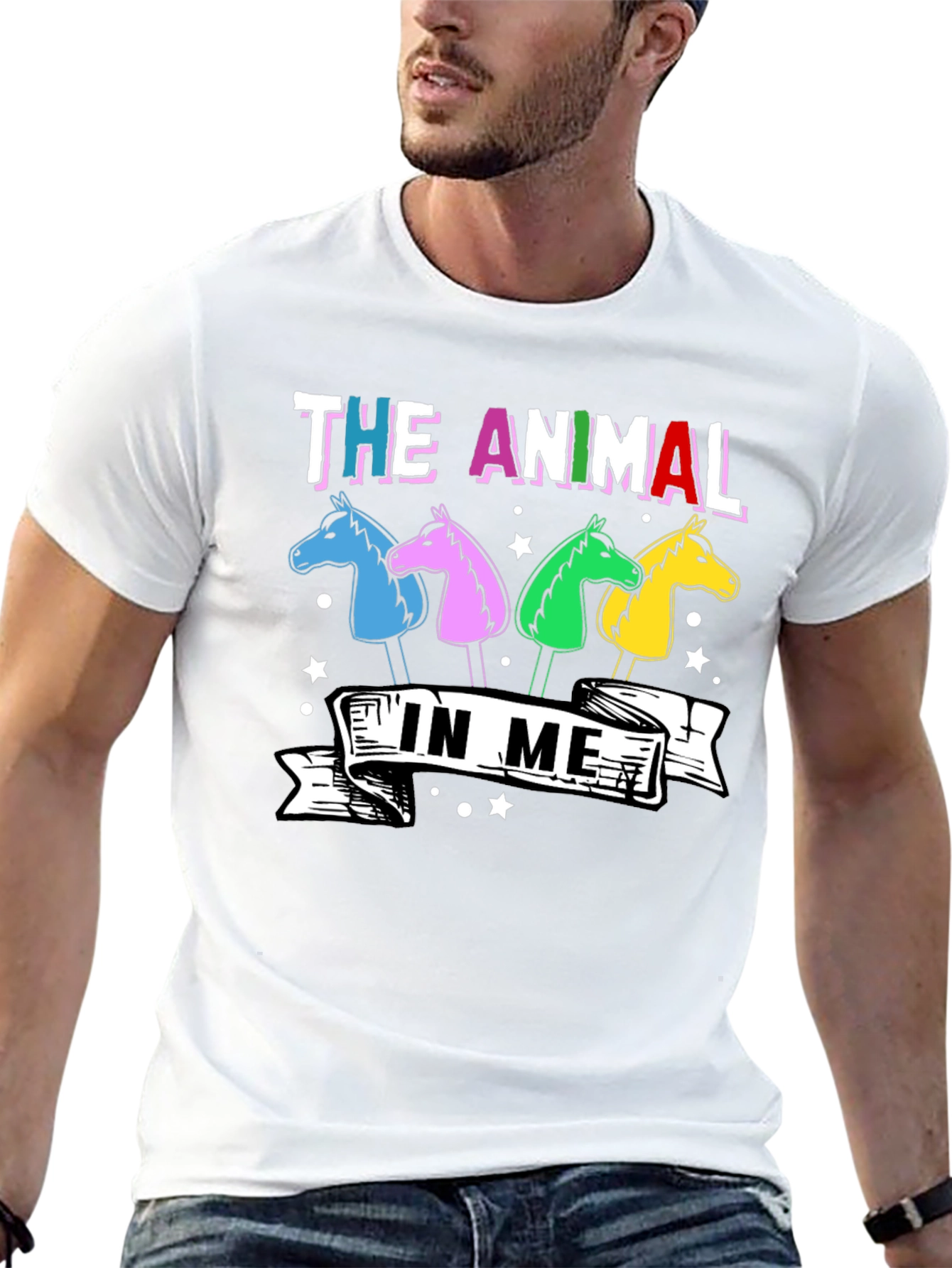 The Animal In Me Graphic T-Shirt