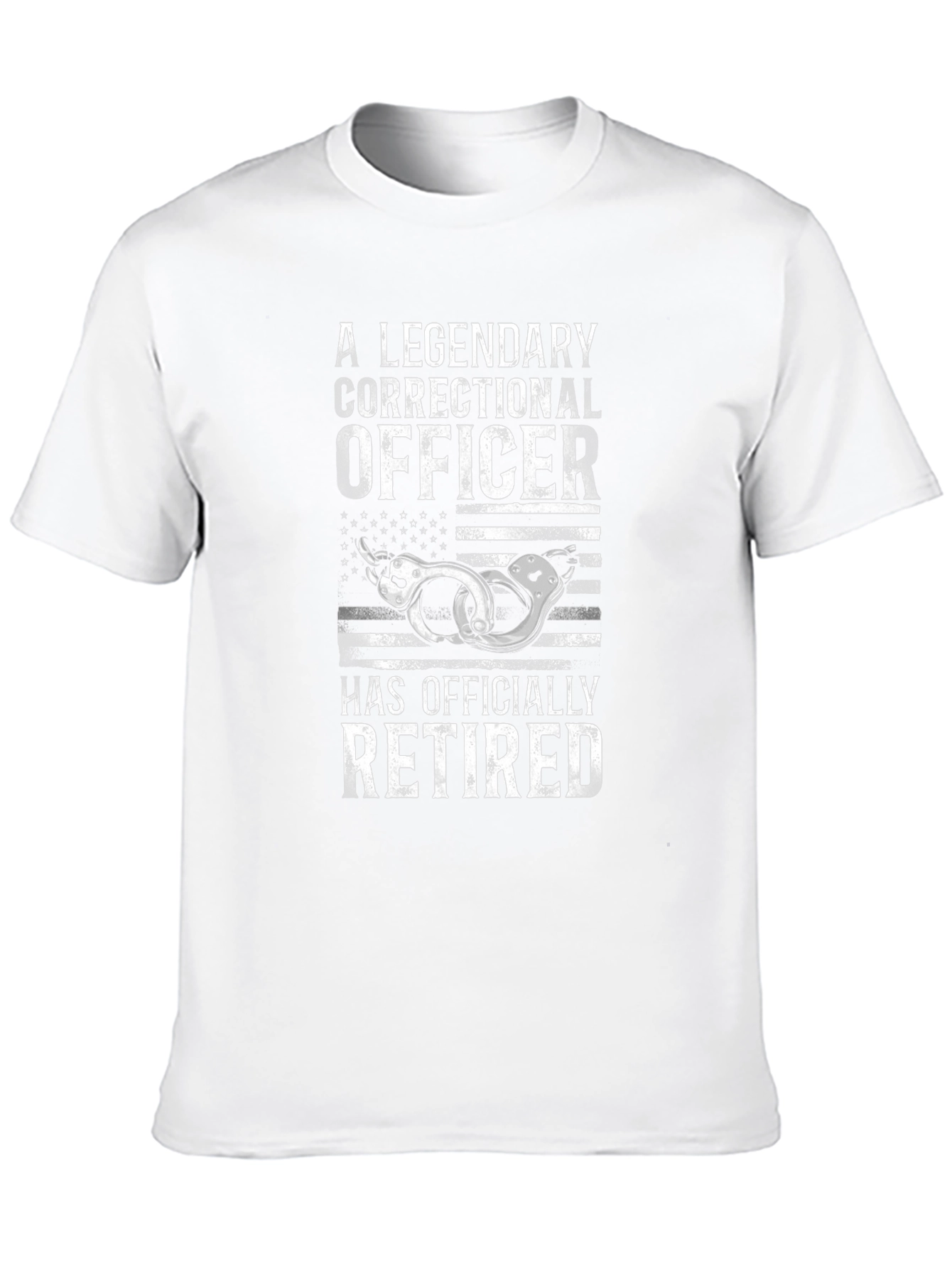 Retired Correctional Officer Graphic T-Shirt