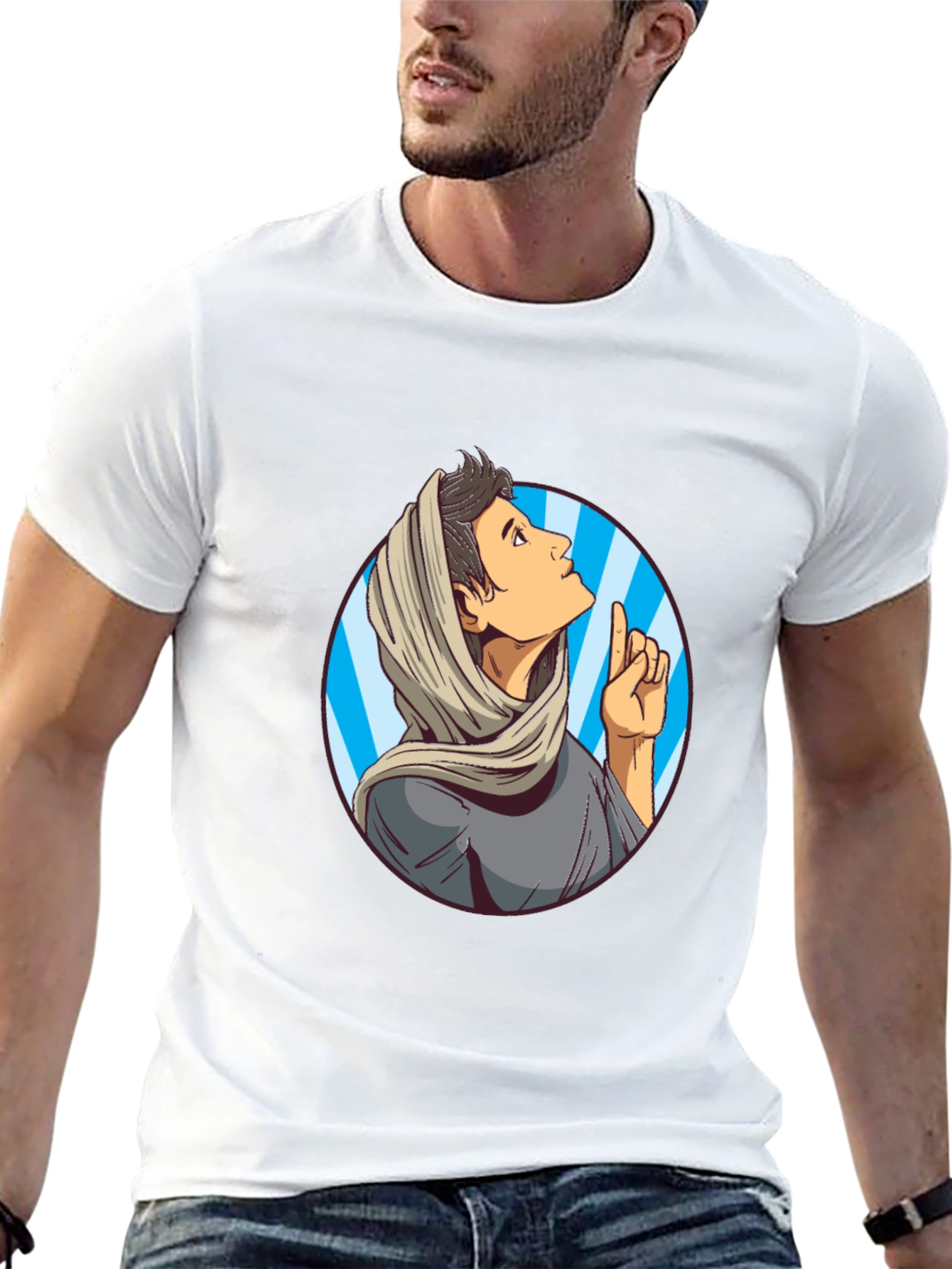 Cartoon Man T-Shirt