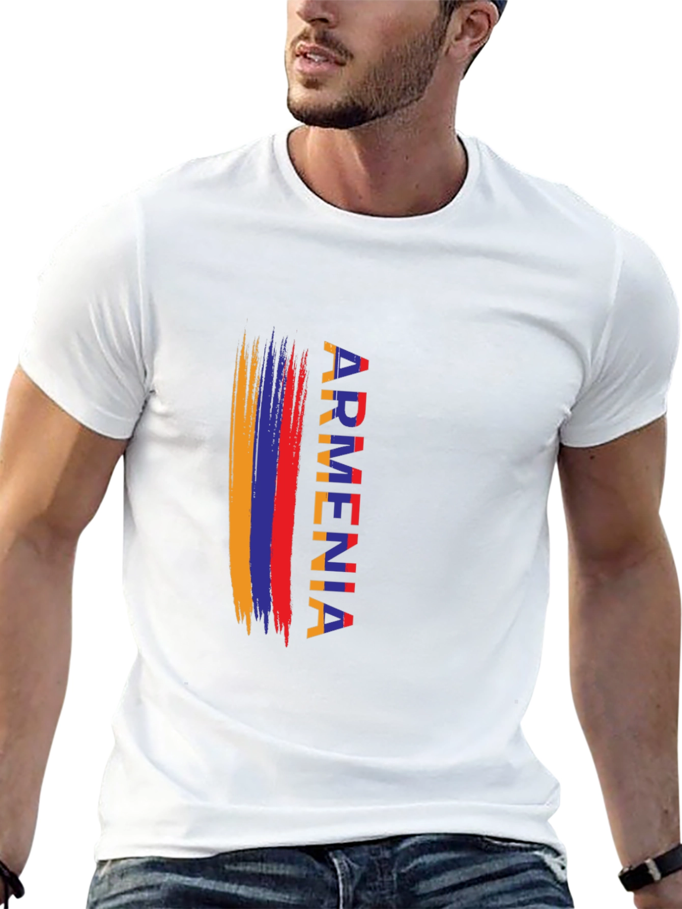 Armenia Flag T-Shirt - Patriotic Design