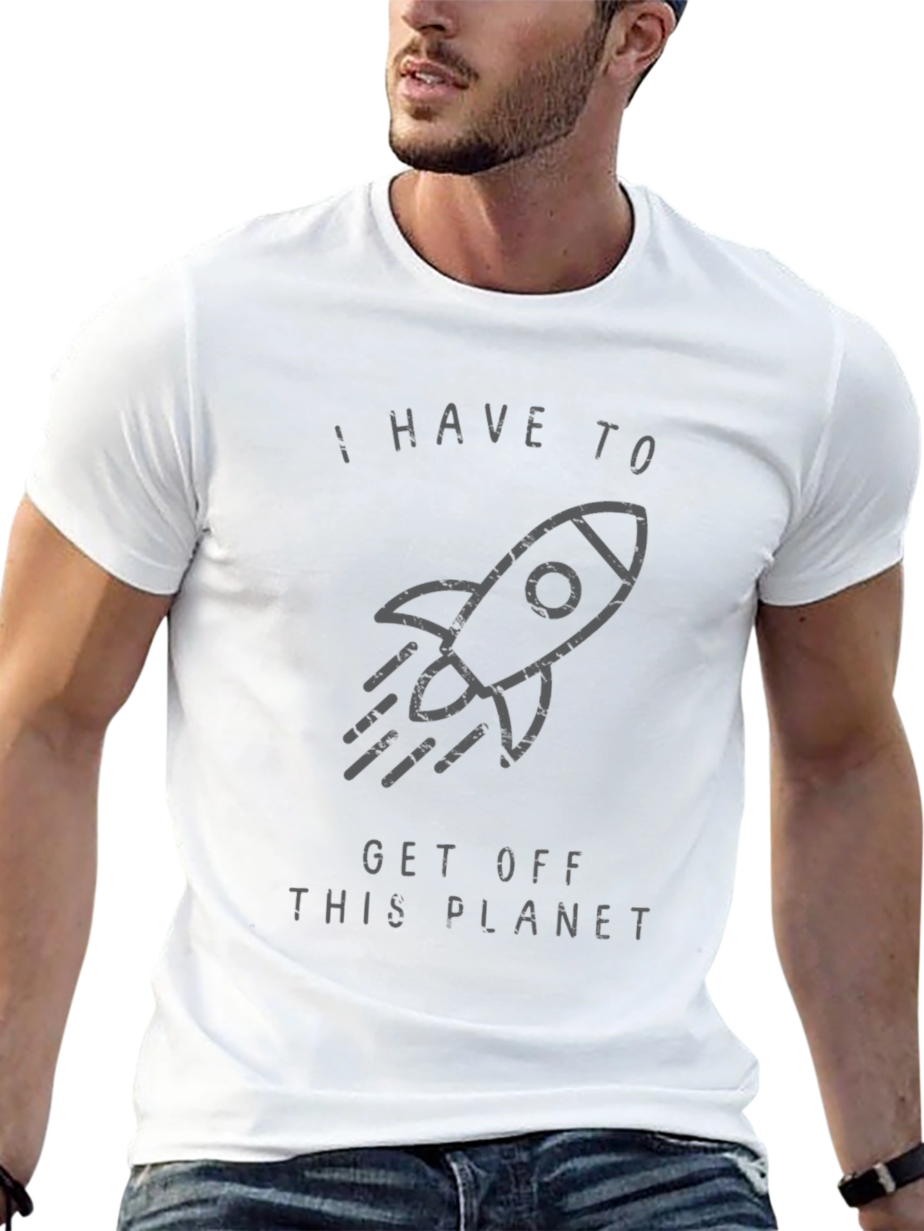 I Have To Get Off This Planet Graphic Tee