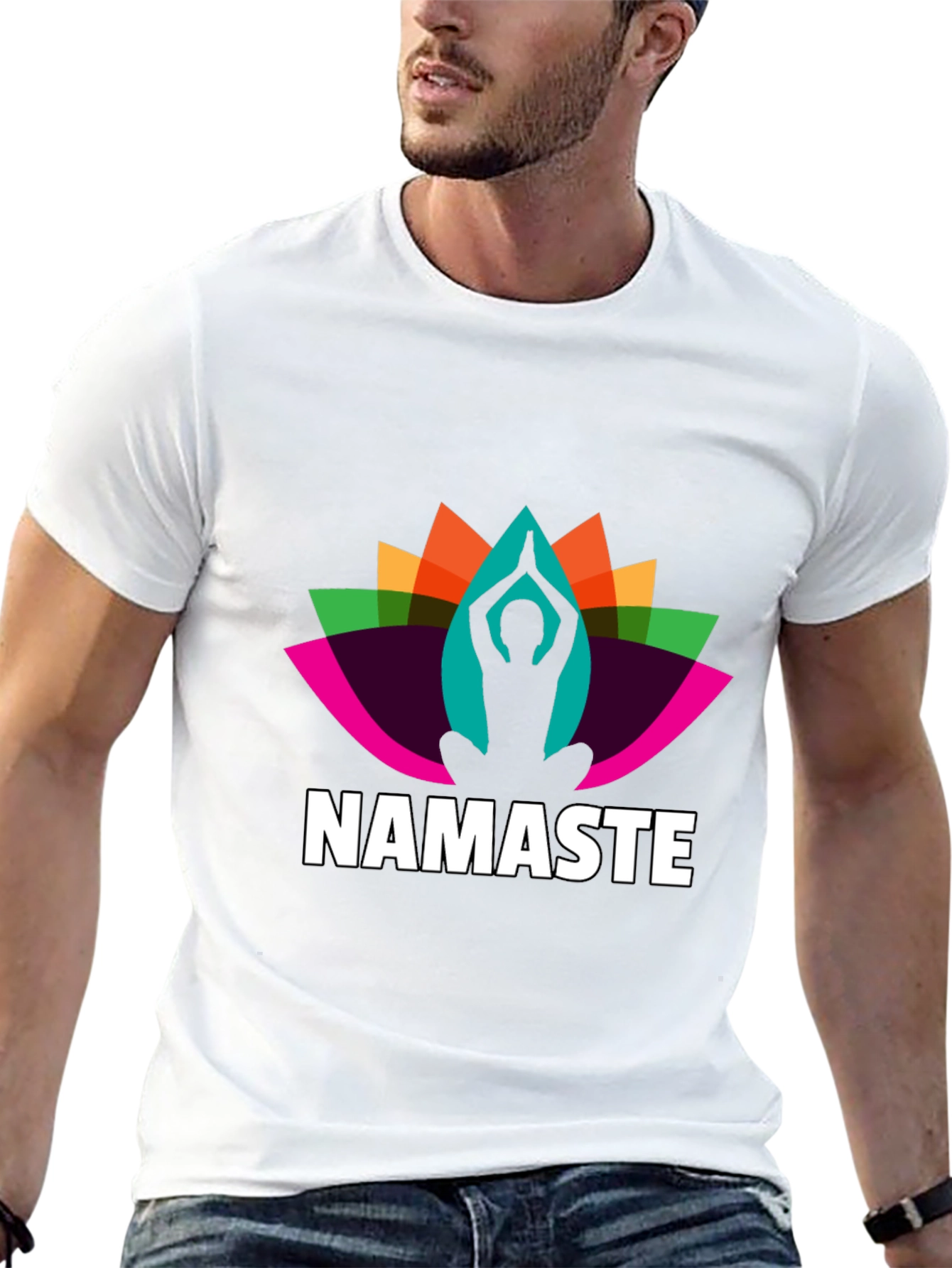 Namaste Yoga T-Shirt - Meditate in Style