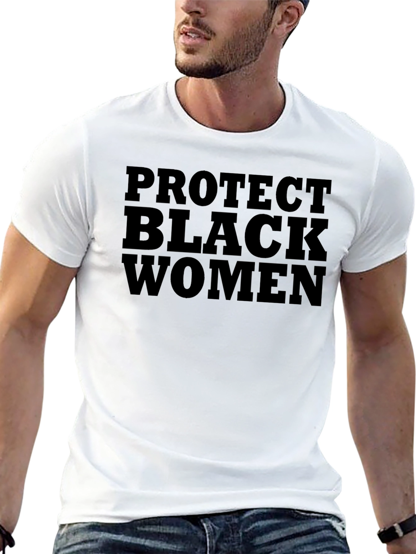 Protect Black Women Graphic Tee - Black