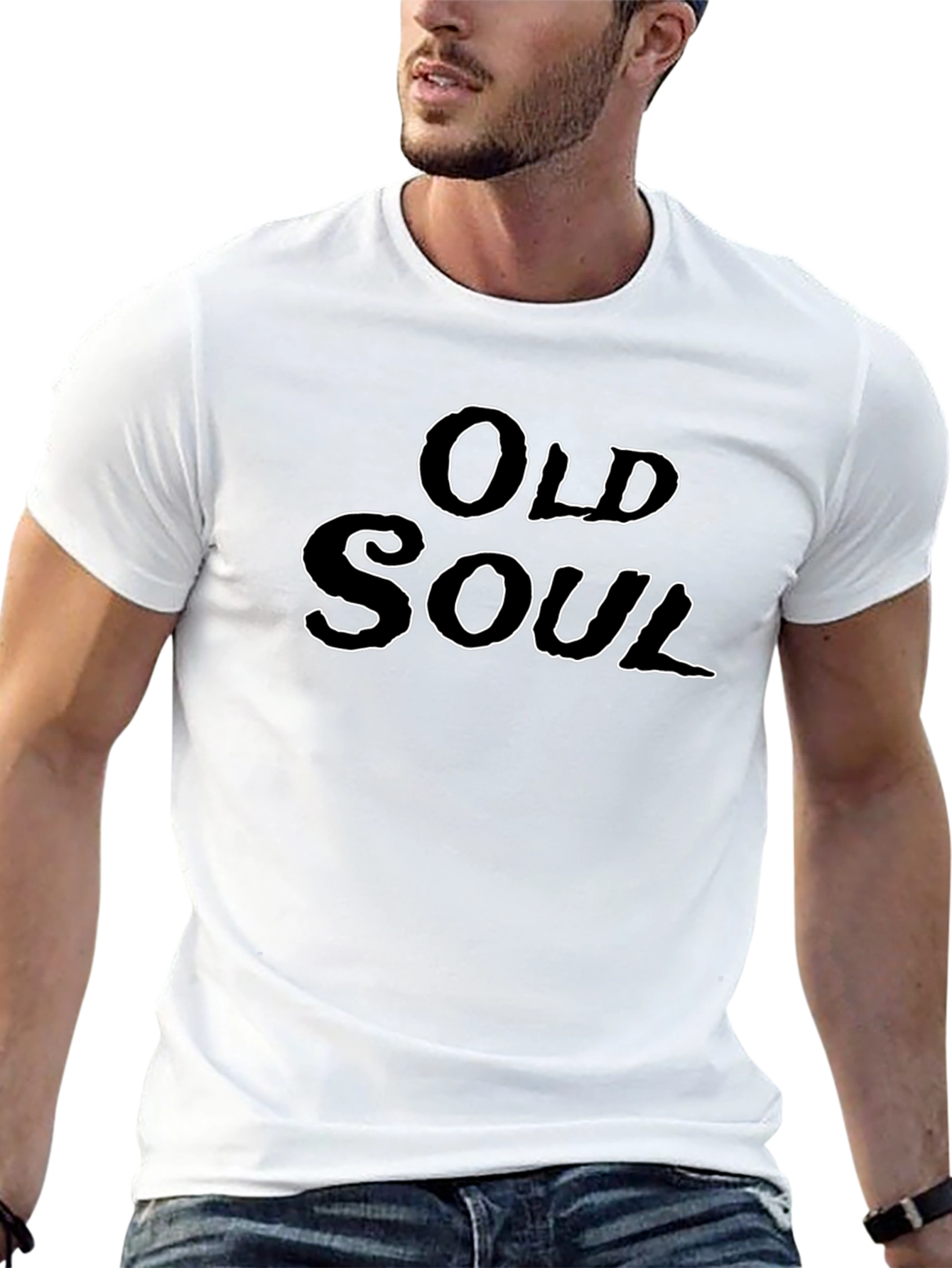 Old Soul Graphic Print T-Shirt