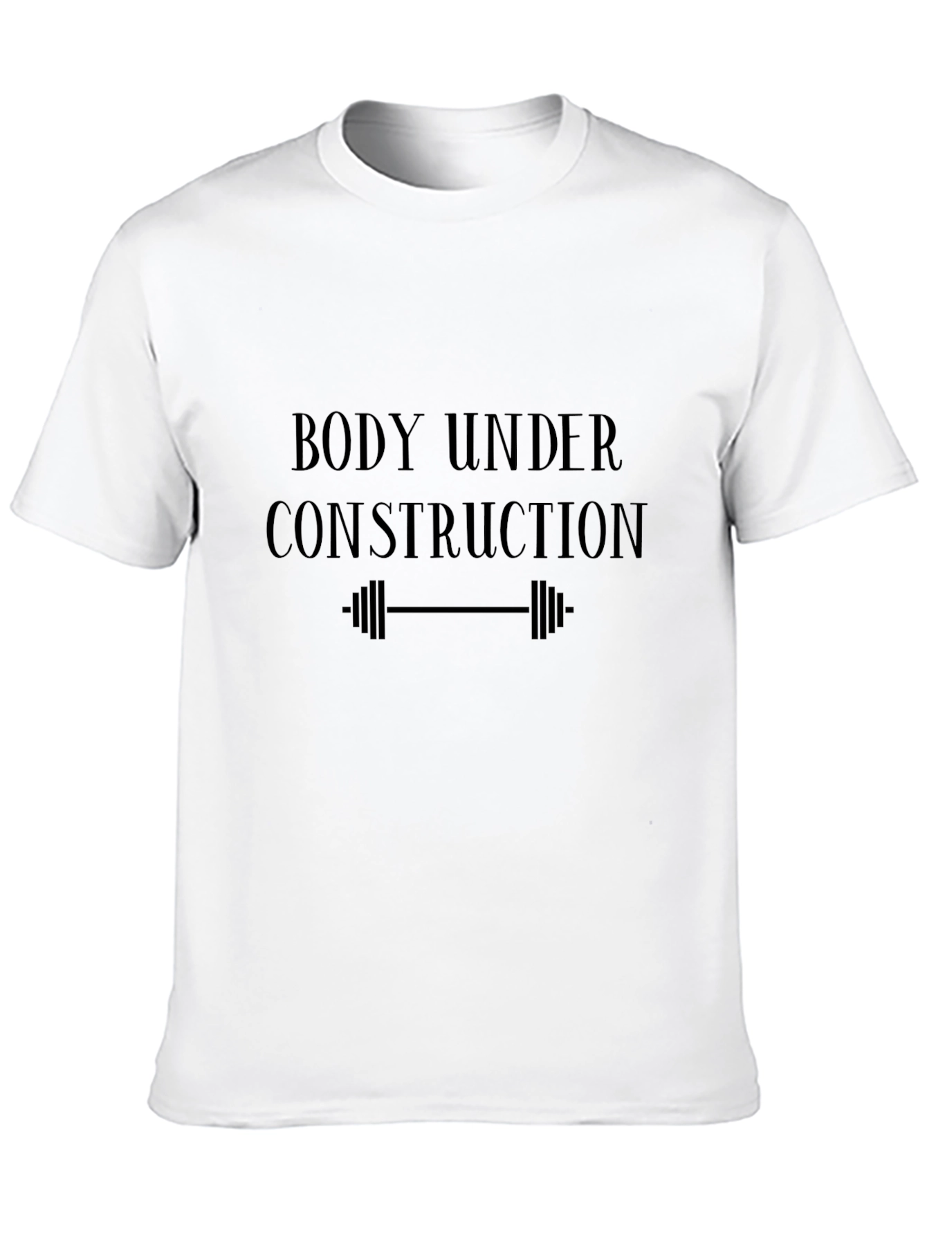 Body Under Construction Black T-Shirt
