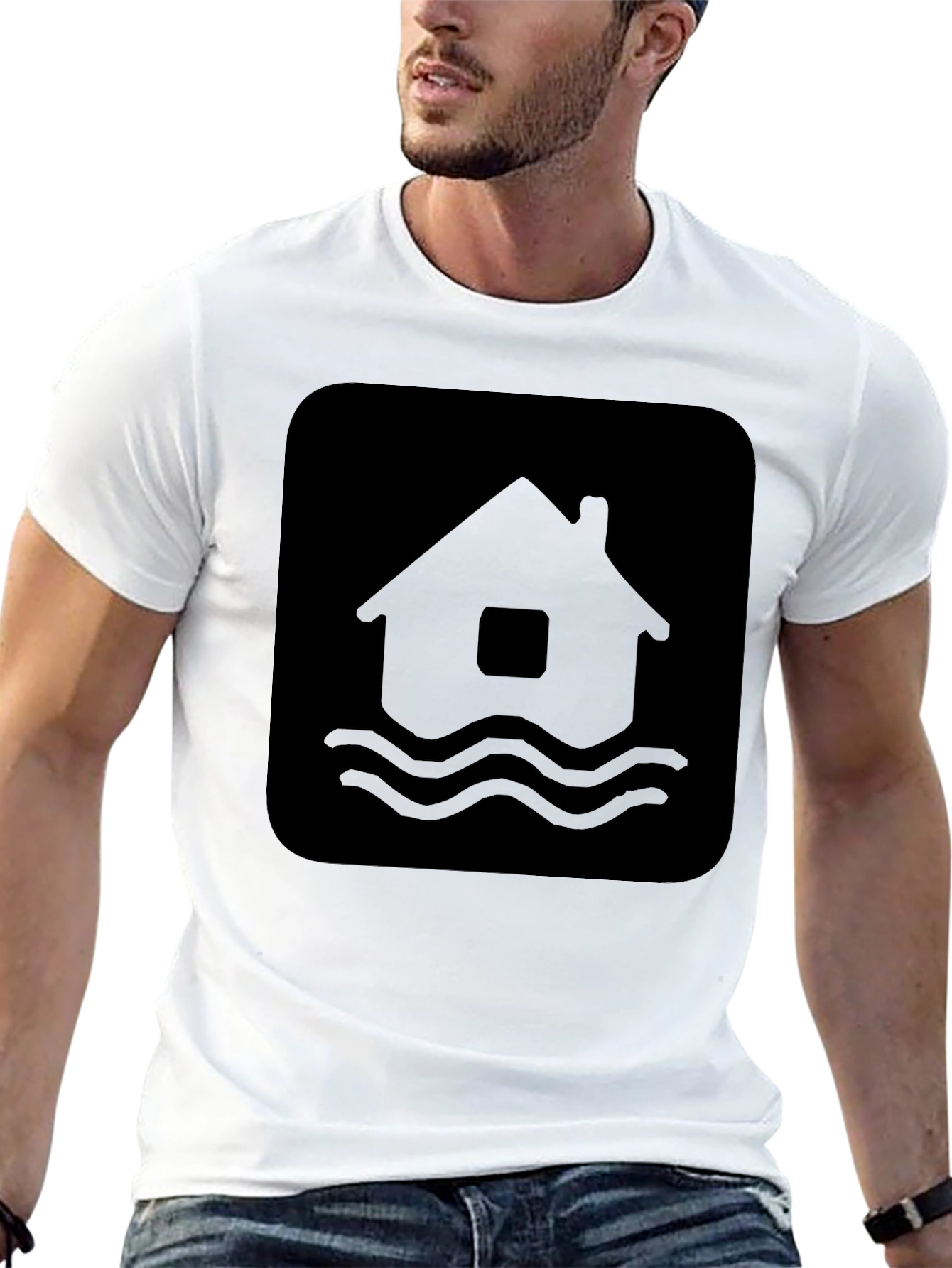Flood House Black T-Shirt