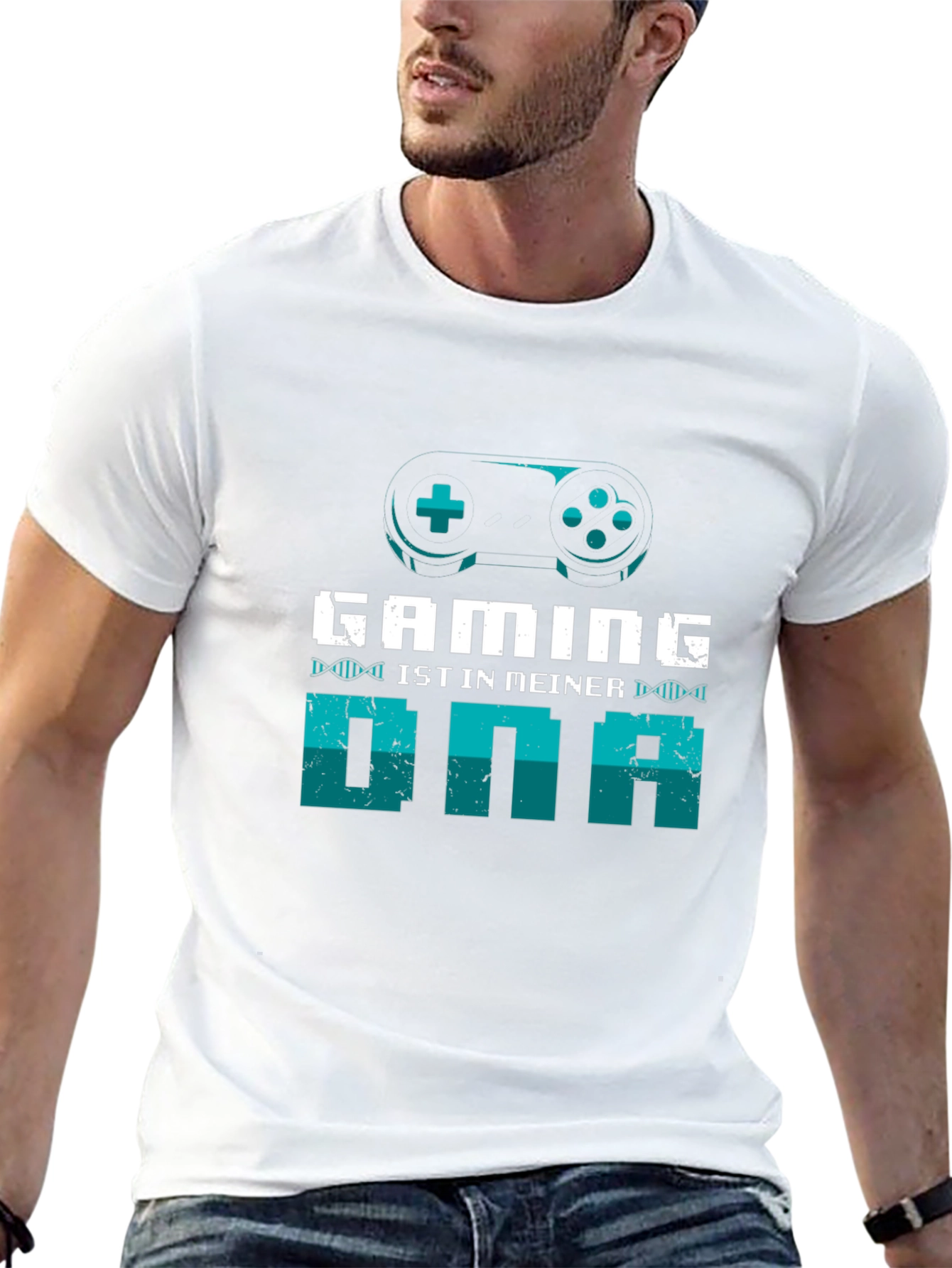 Gaming DNA Graphic Tee - Gamer T-Shirt