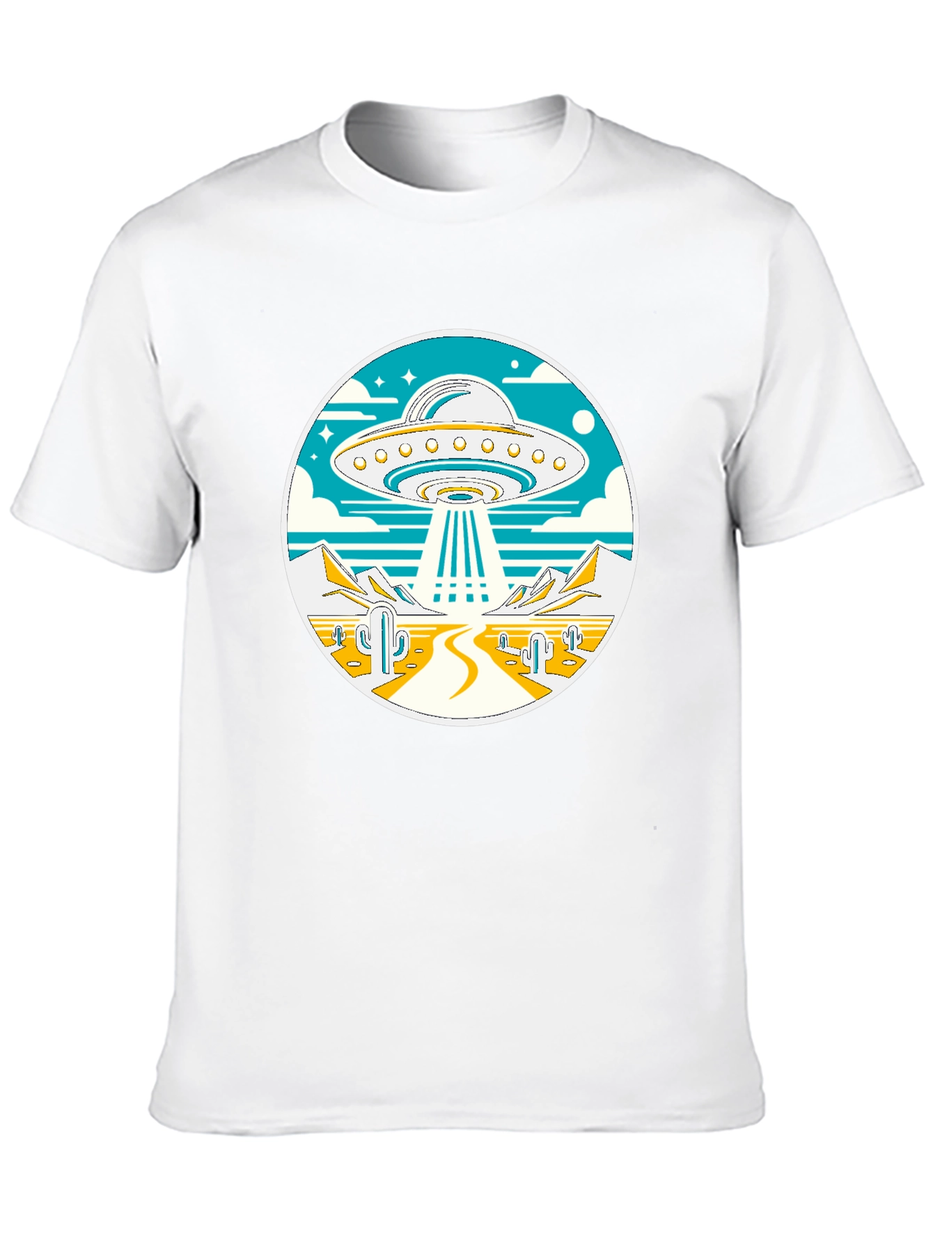 UFO Desert Abduction T-Shirt