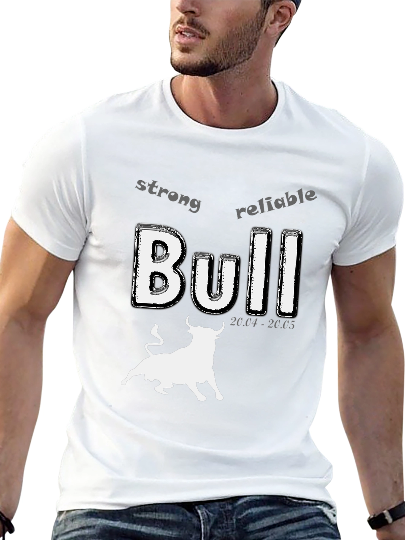 Bull Zodiac T-Shirt - Strong Reliable Design