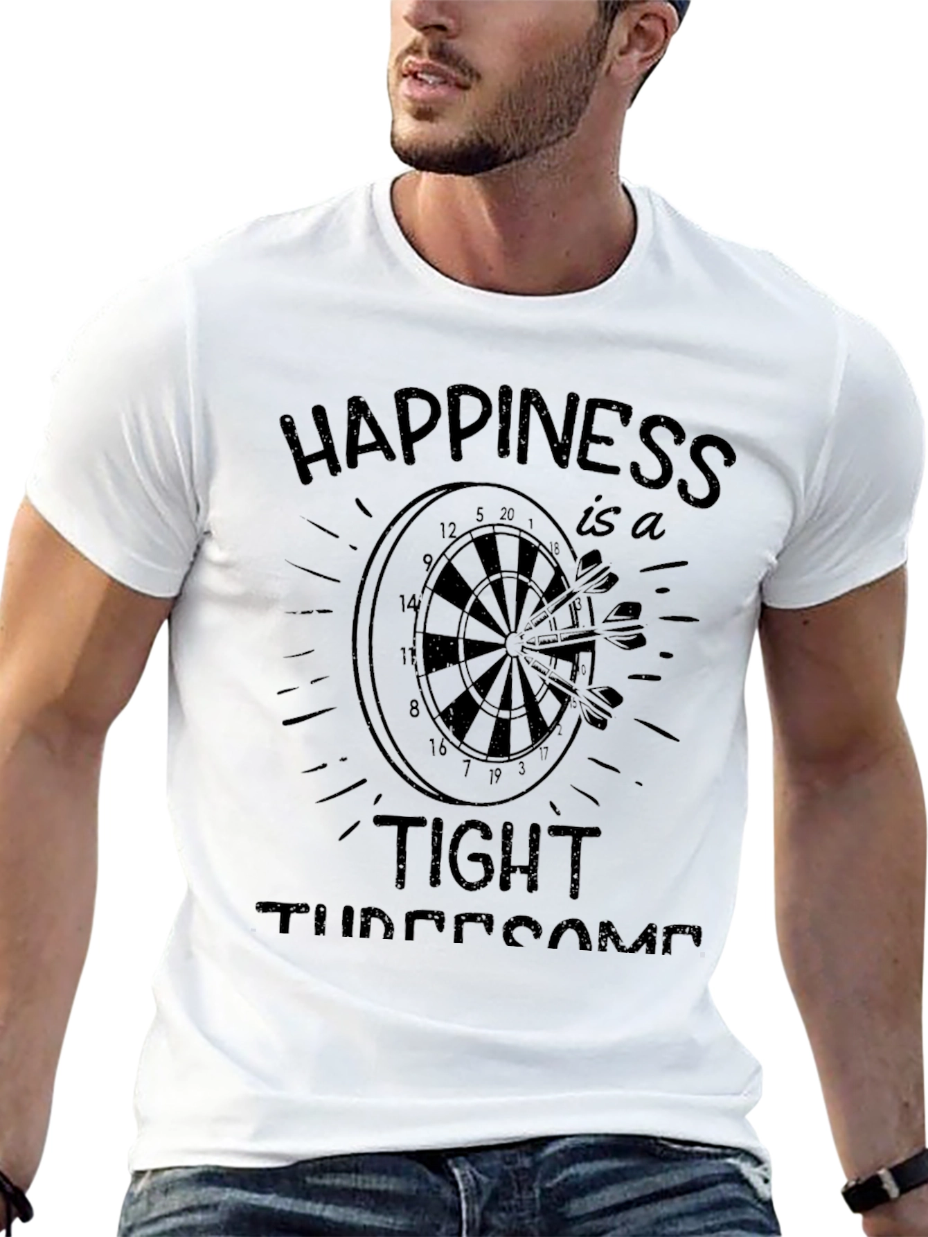 Happiness is a Tight Threesome T-Shirt