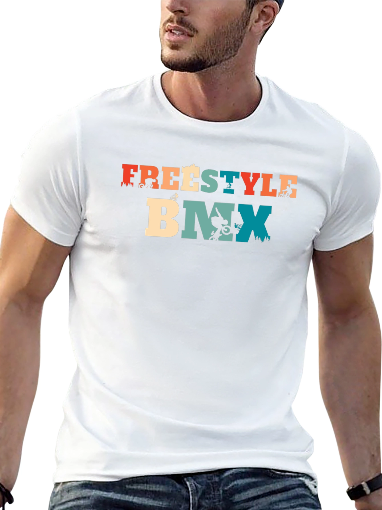 Freestyle BMX Graphic T-Shirt