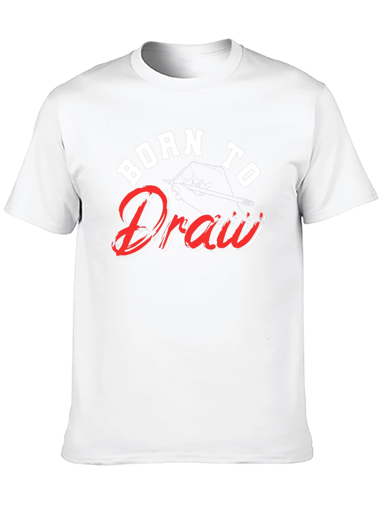 Born to Draw T-Shirt: Artistic Graphic Tee