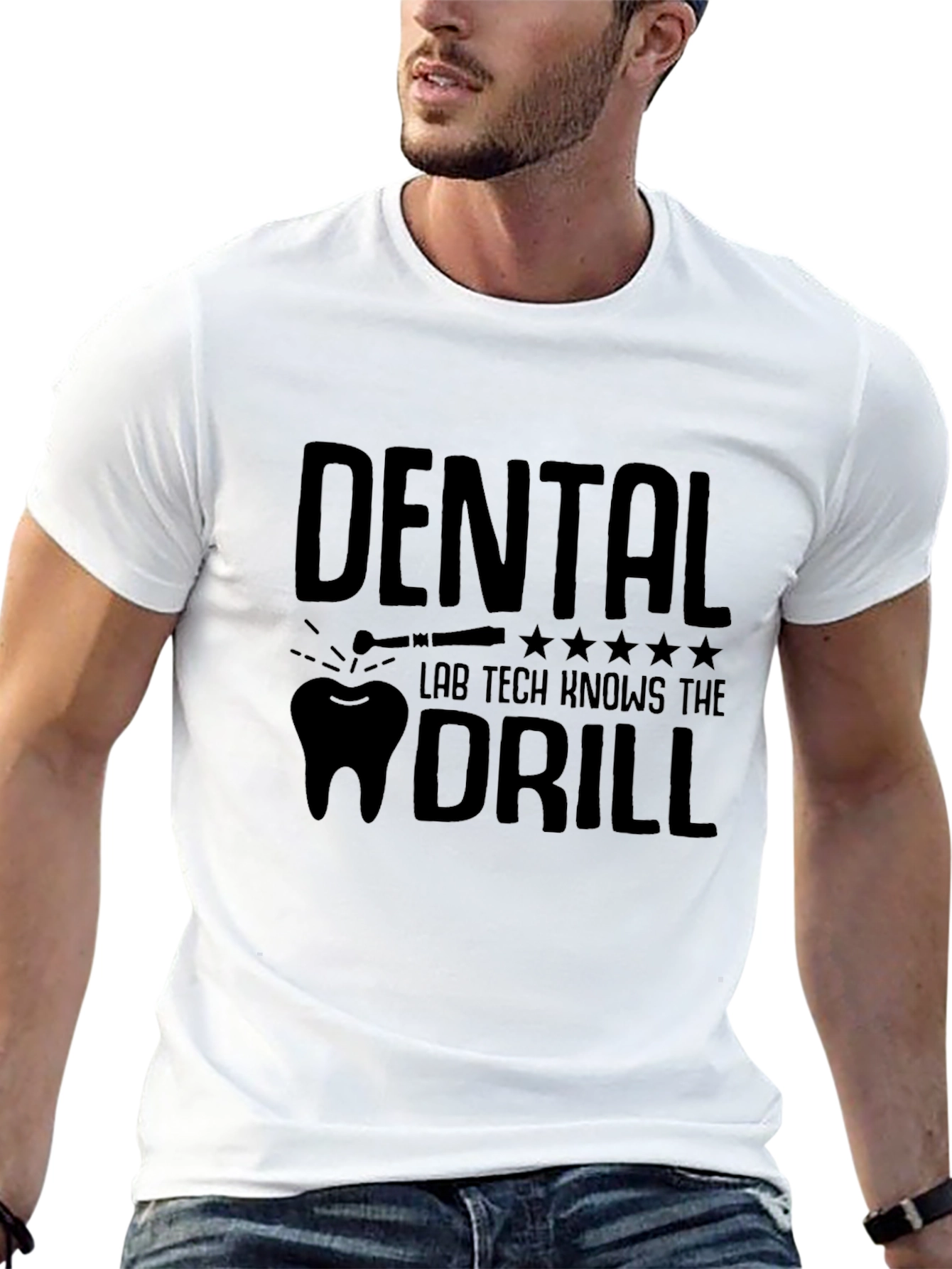 Dental Lab Tech Knows The Drill T-Shirt