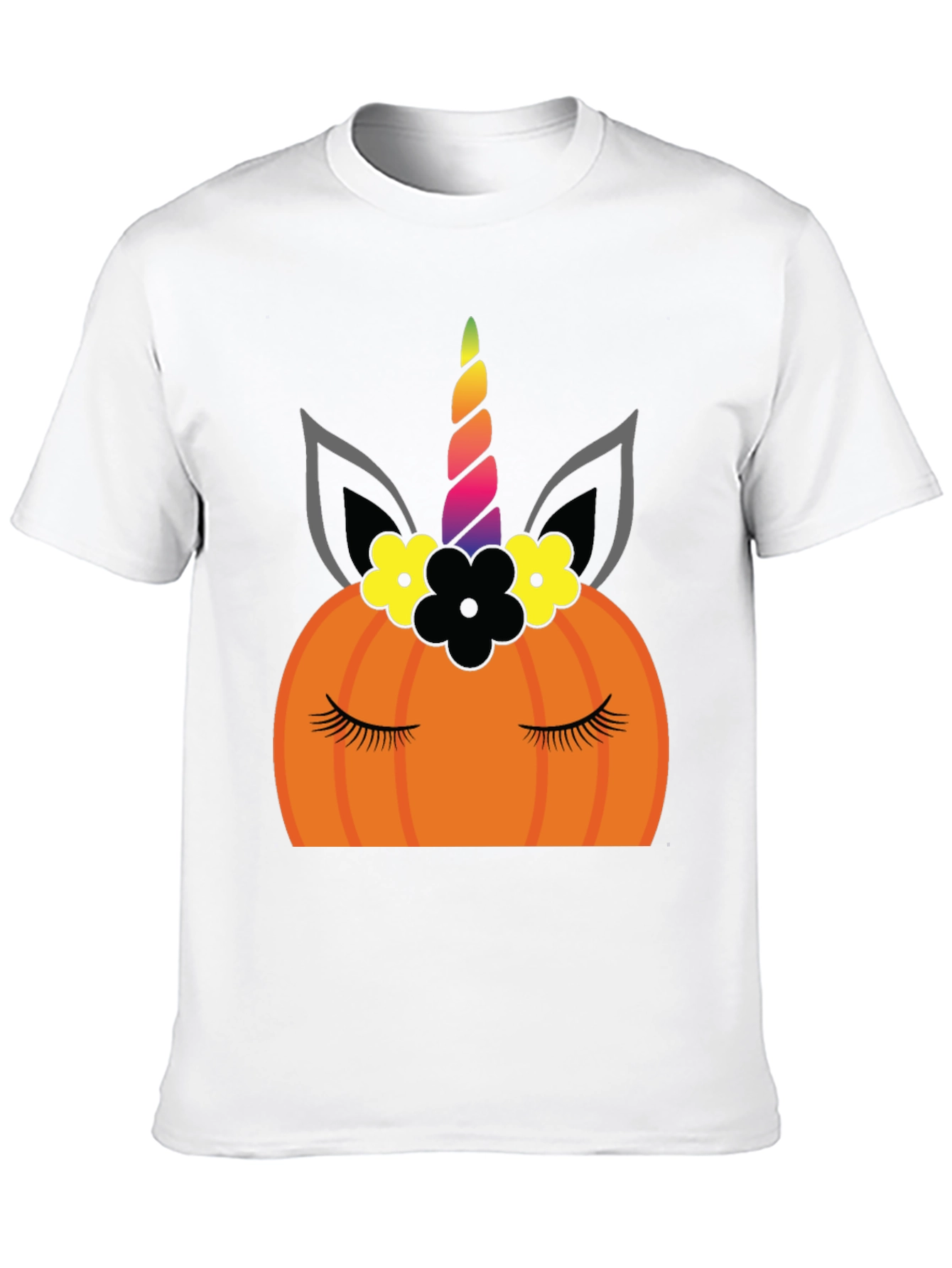 Unicorn Pumpkin Halloween T-Shirt