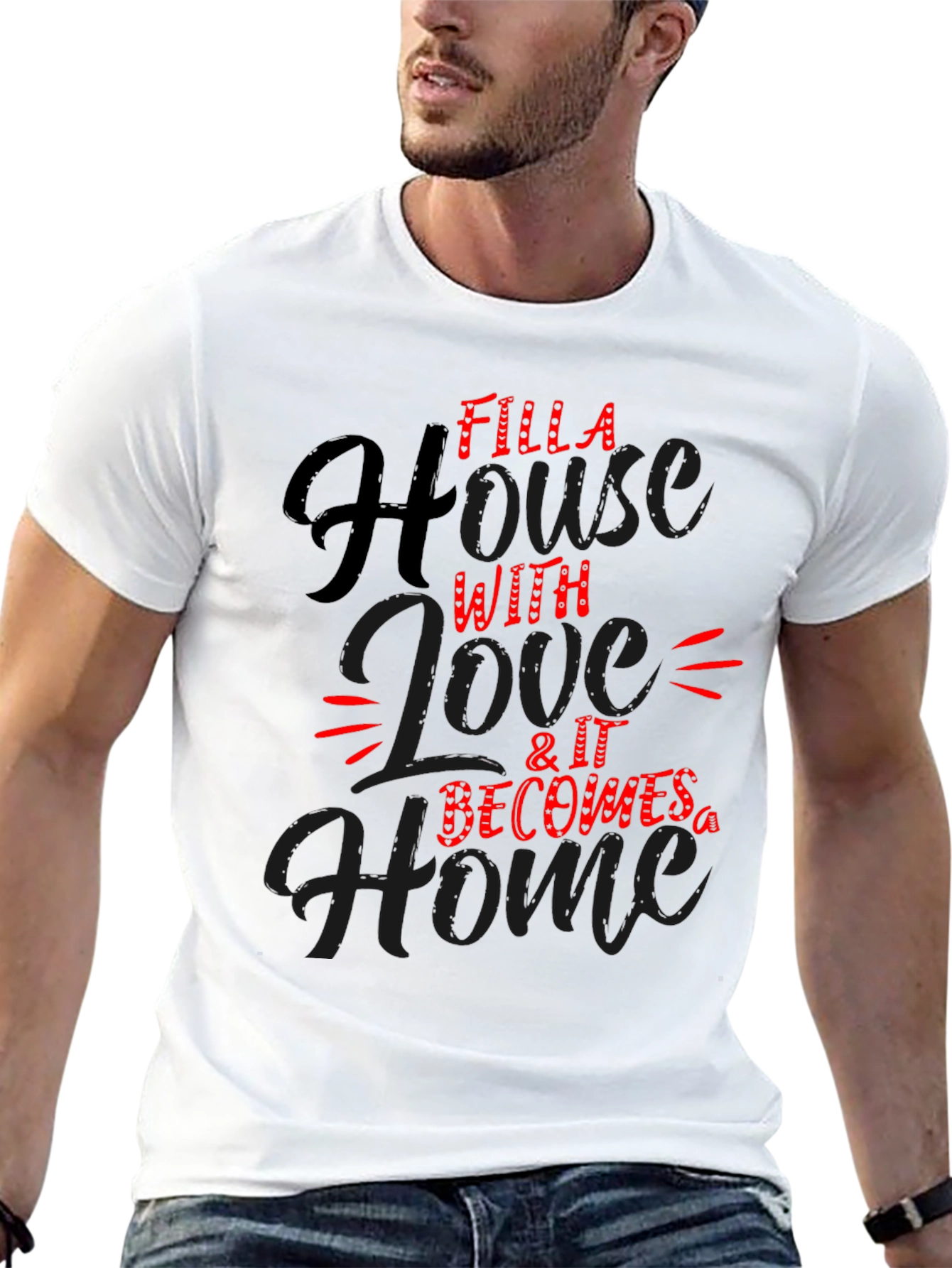 Filla House With Love T-Shirt