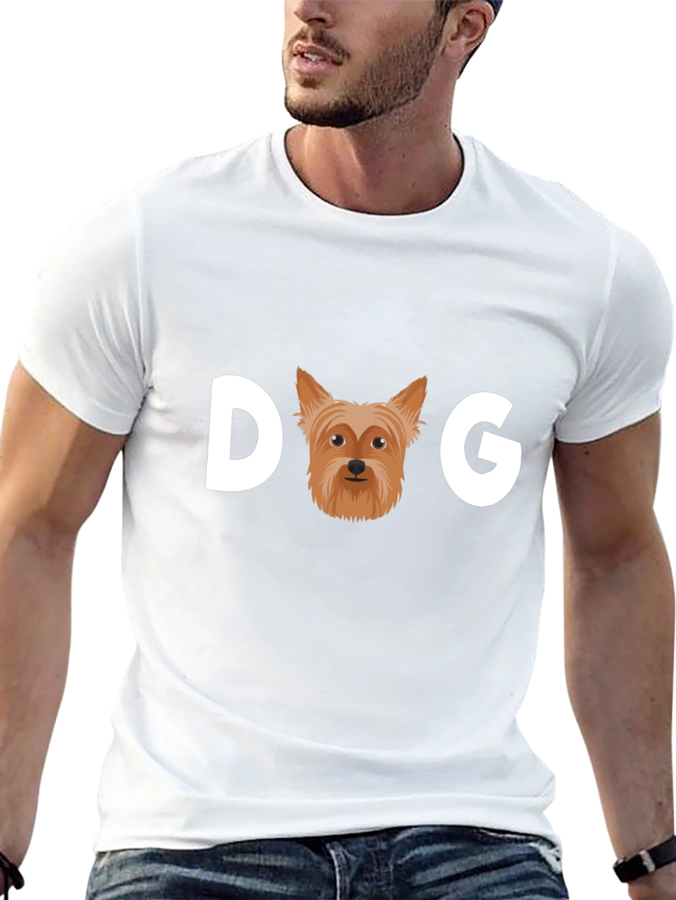 Dog Breed Graphic Tee - Yorkshire Terrier