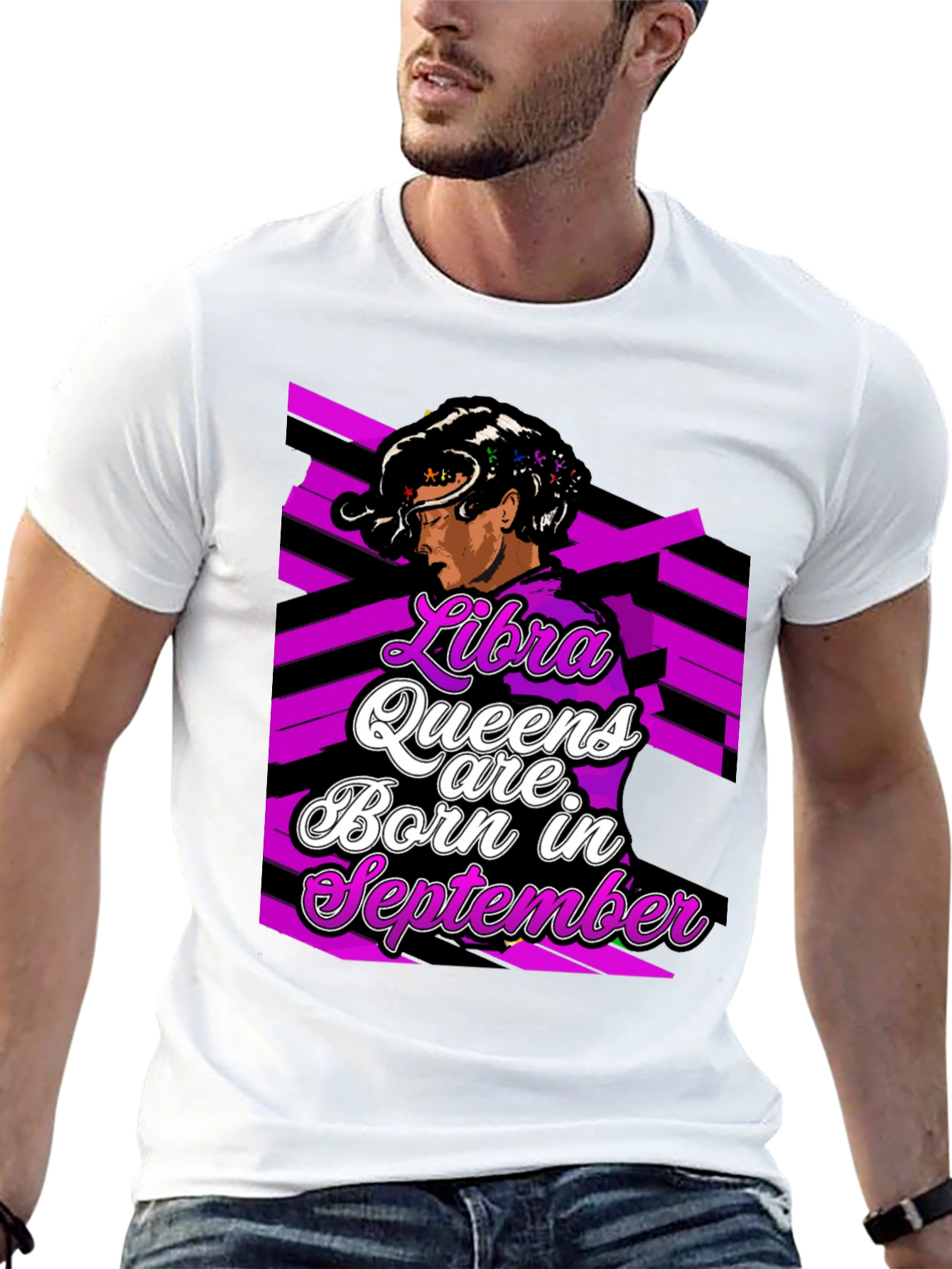 Libra Queen Born in September T-Shirt