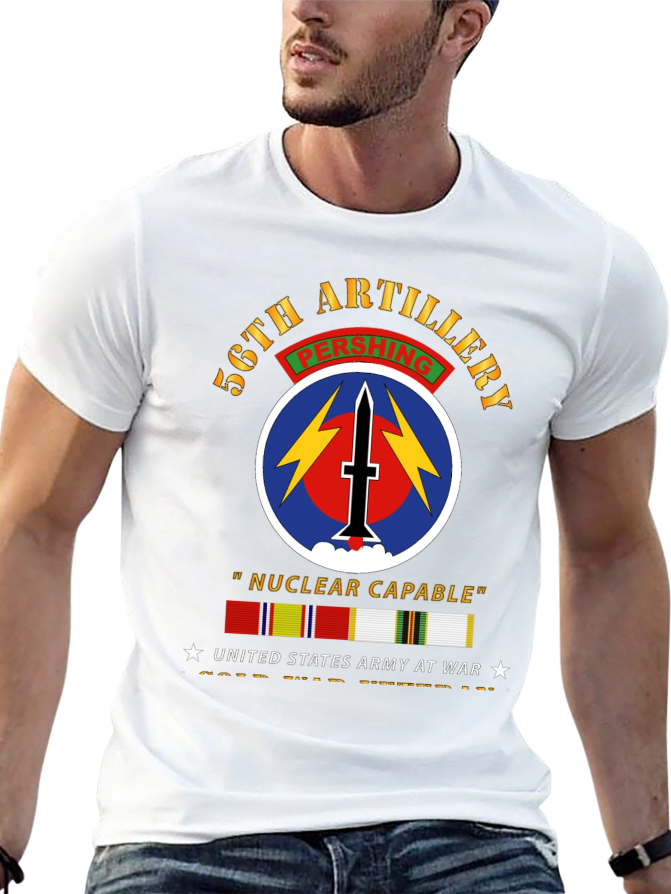 56th Artillery Pershing Nuclear Capable T-Shirt