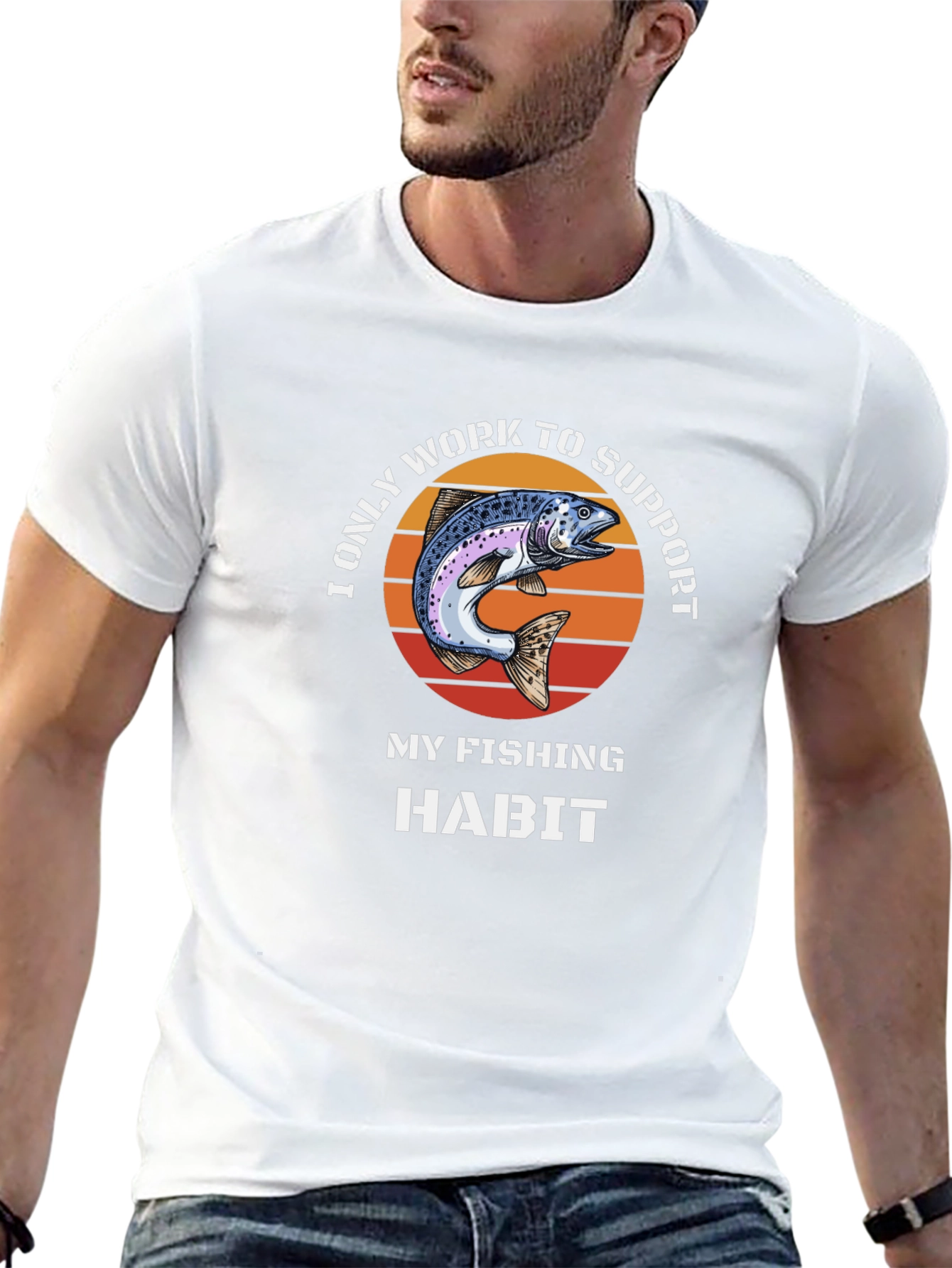 Fishing Habit Graphic Tee
