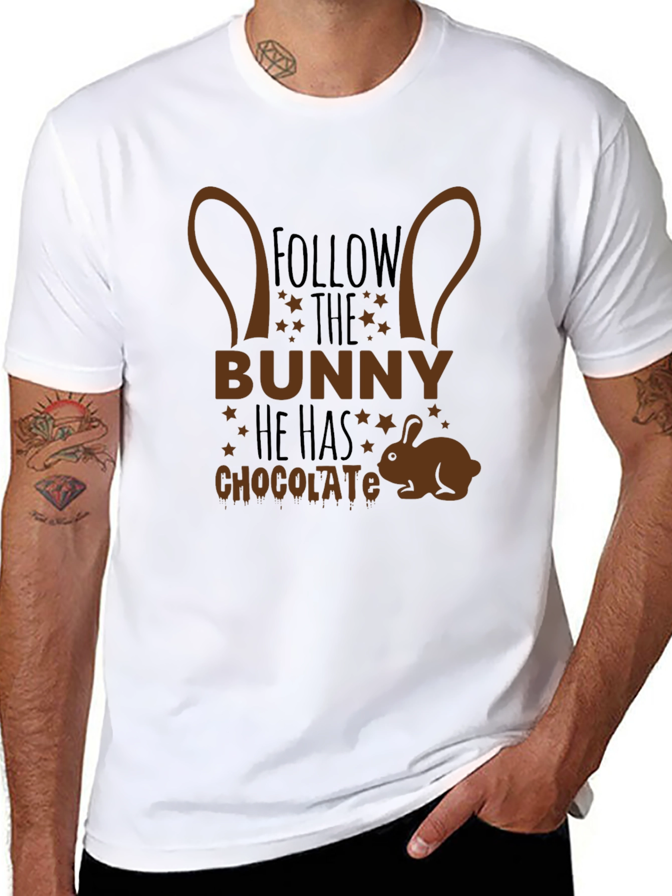 Follow the Bunny Easter T-Shirt
