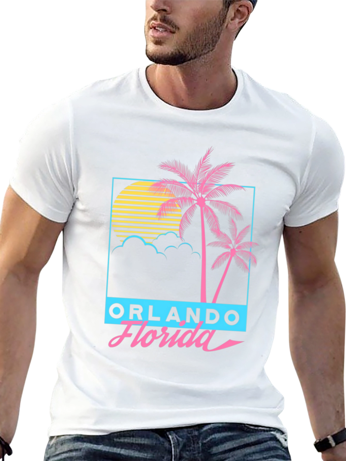 Orlando Florida Retro Graphic T-Shirt